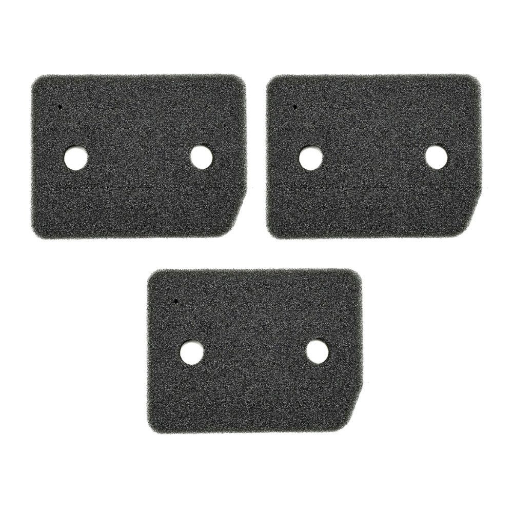 Trade-Shop Ersatzfilter 3x passend für Miele TWF500WP TWF505WP TWH620WP TWI180WP, Zubehör für Miele 9164761, 7070070, Schwammfilter Sockelfilter für Wärmepumpentrockner Kondenstrockner