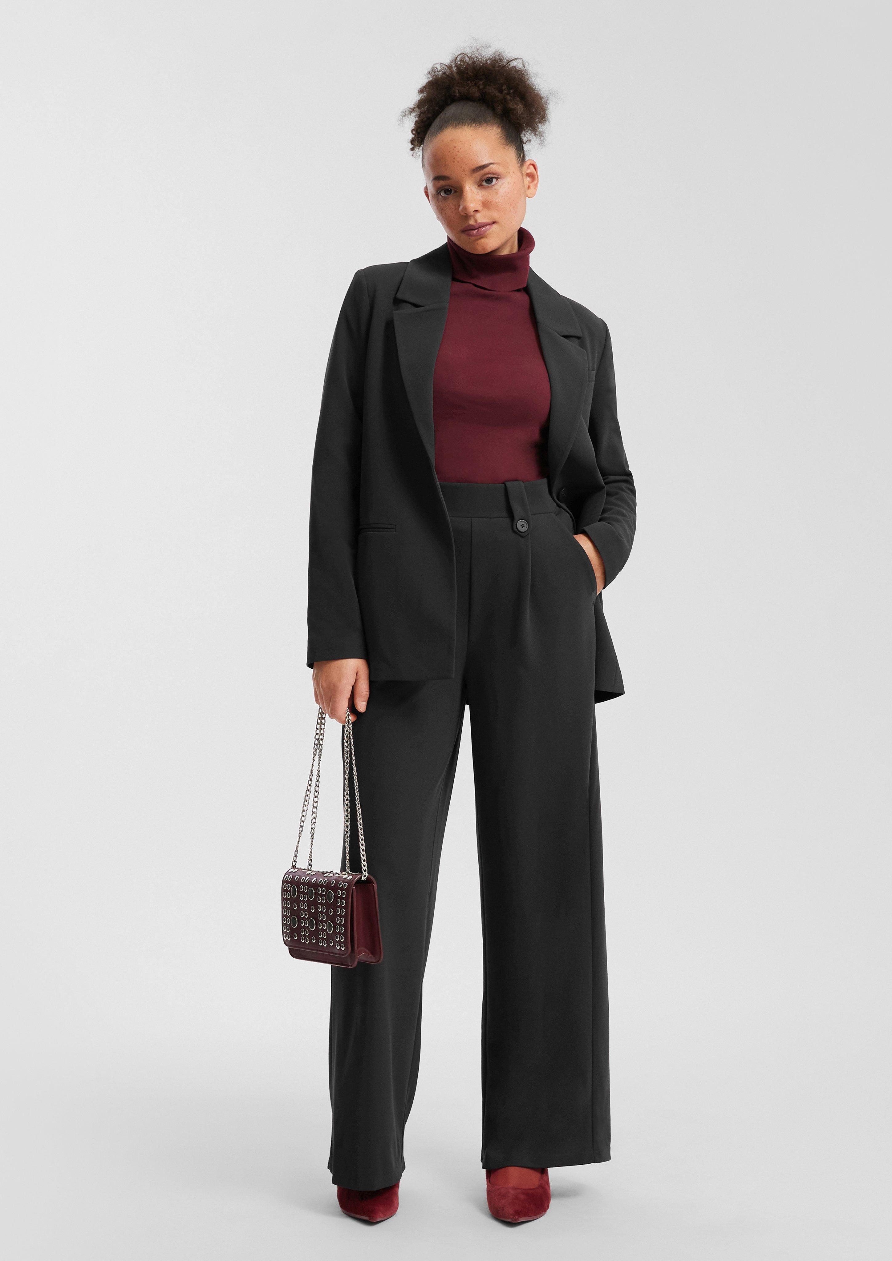 QS Jackenblazer Blazer mit Reverskragen aus günstig online kaufen
