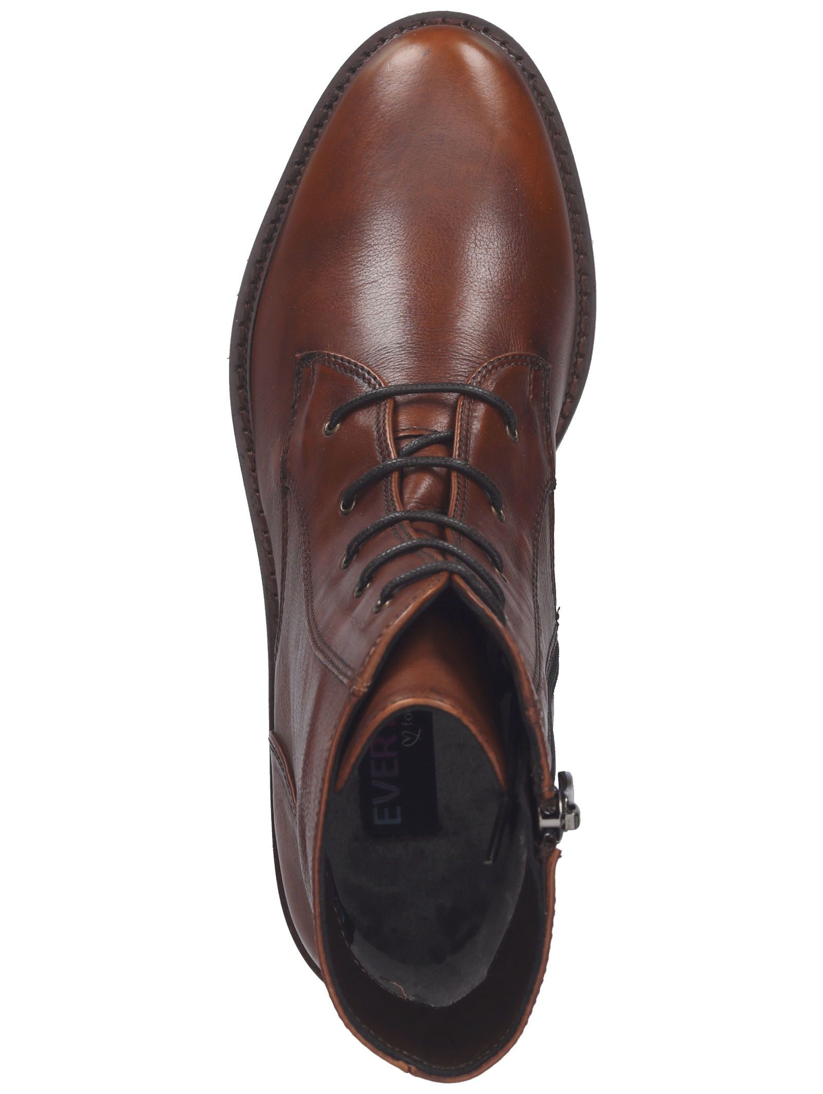 Everybody Everybody Stiefelette Leder Schnürstiefelette