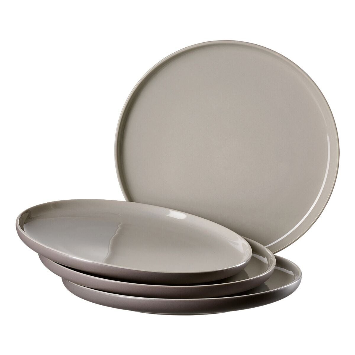 Ritzenhoff & Breker Speiseteller Jasper, (4 St), Ø 26 cm, Steingut