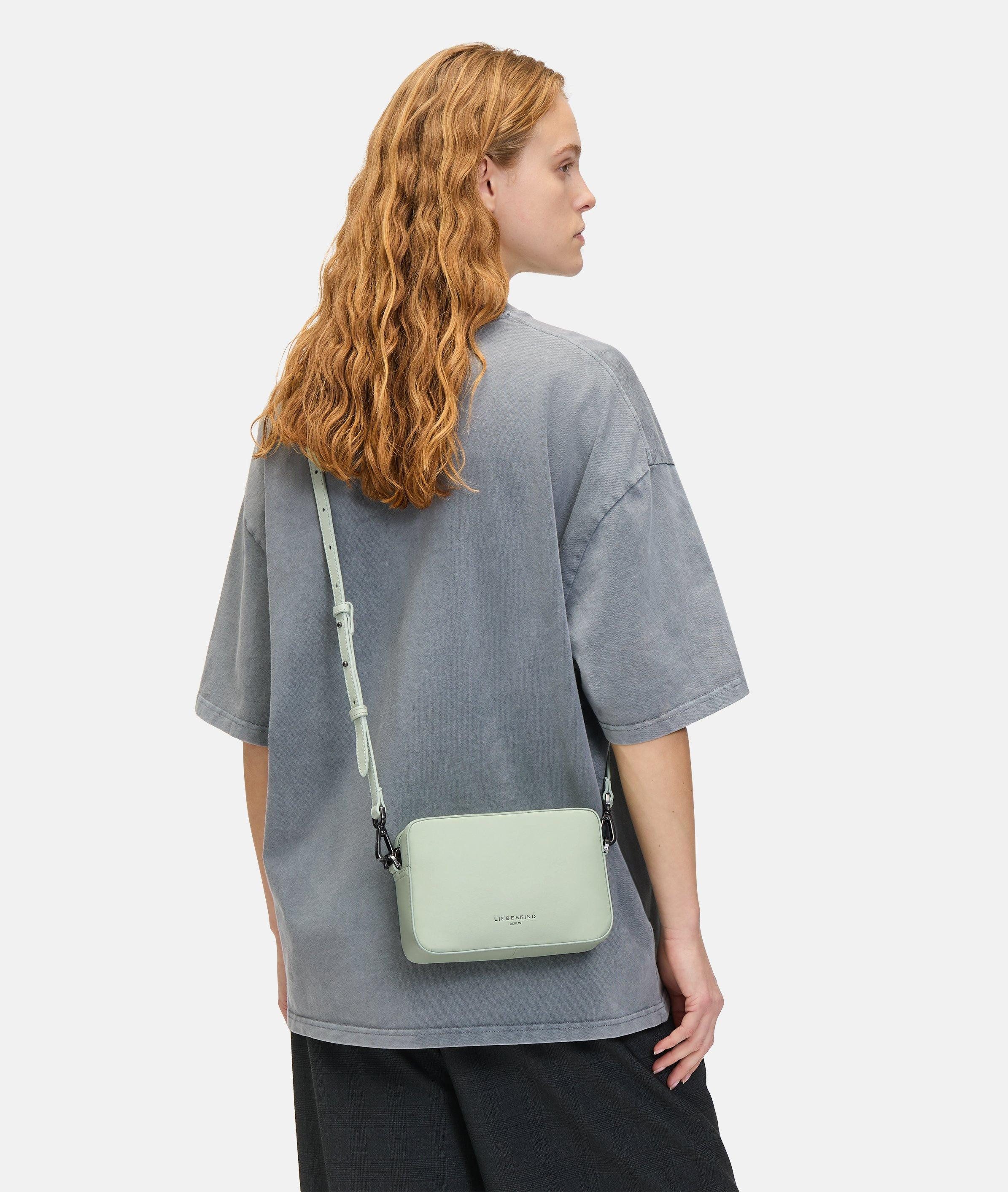 Liebeskind Berlin Umhängetasche Hilla Camera Bag S, Kleine Umhängetasche aus Schafsleder