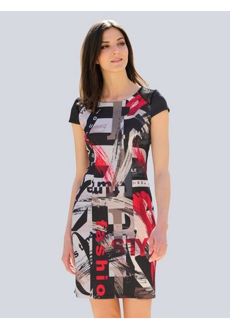 Alba Moda Suknelė su abstraktus Print