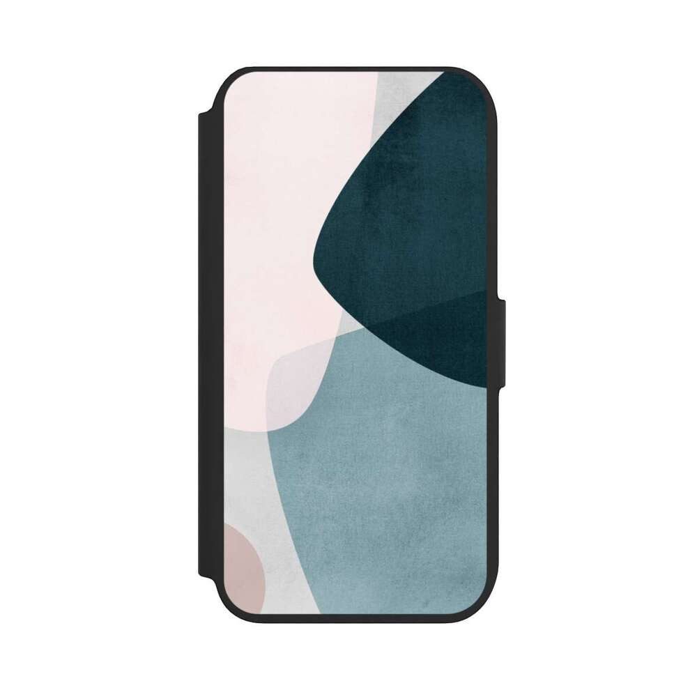 NIVOCASE Handyhülle Muster Boho Malerei Graphic 150 A, Apple iPhone 8 Klapphülle Handyhülle aus Kunst Leder NIVOflip schwarz