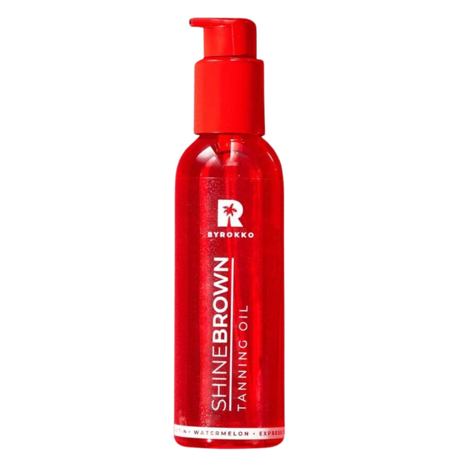 BYROKKO Sonnenschutzöl Byrokko Shine Brown Watermelon Bräunungsöl für schnelle Bräune, 1-tlg., Mit Wassermelonenextrakt zur Unterstützung der natürlichen Bräunung