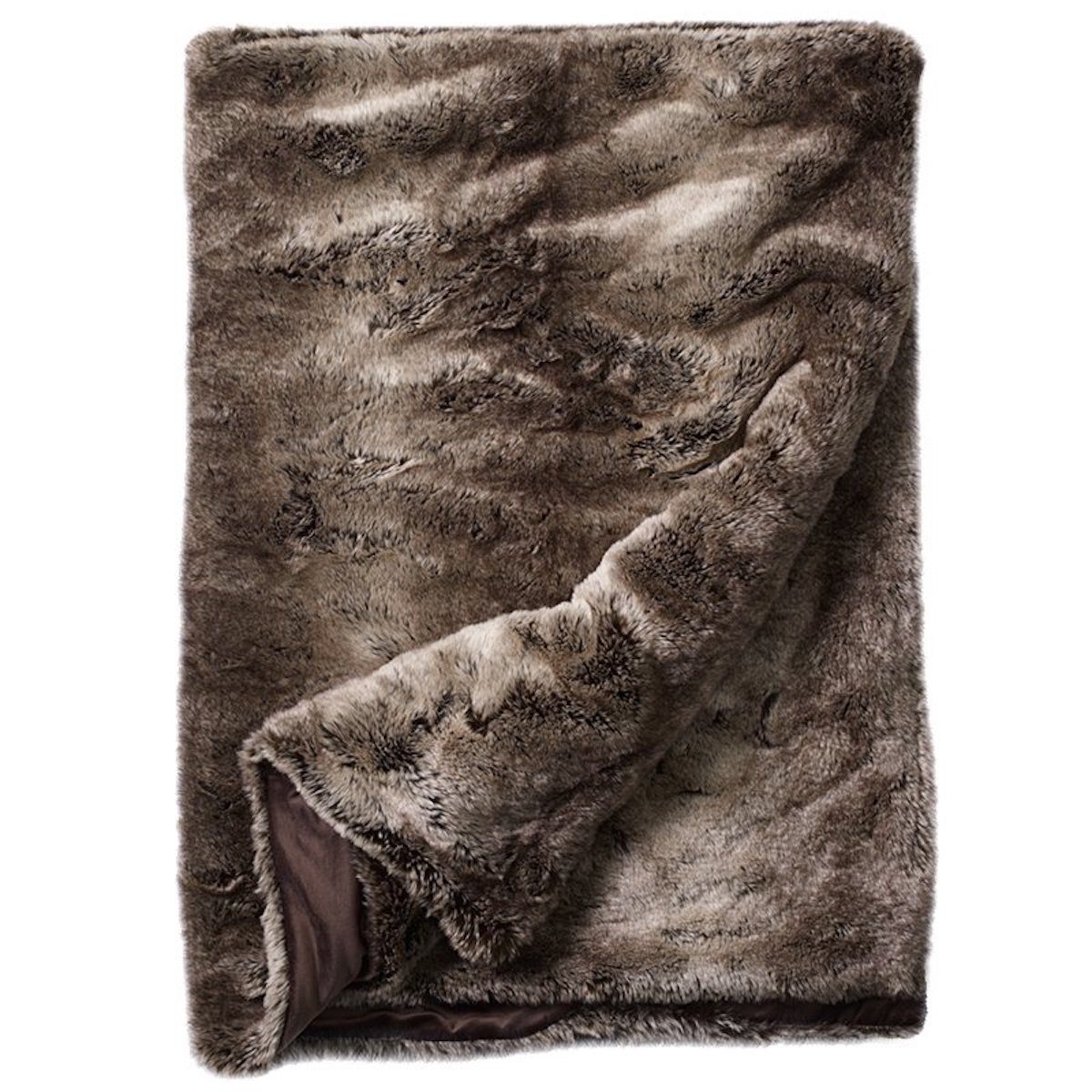 Wohndecke Whistler; Webpelzdecke aus Fellimitat, 130 x 180 cm, Newport