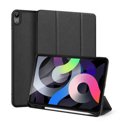 Dux Ducis Tablet-Hülle Buch Tasche Hartschale mit Smart Sleep Standfunktion kompatibel mit LENOVO M10 FHD PLUS 10.3" Tablet Hülle Etui Brieftasche Schutzhülle Schwarz