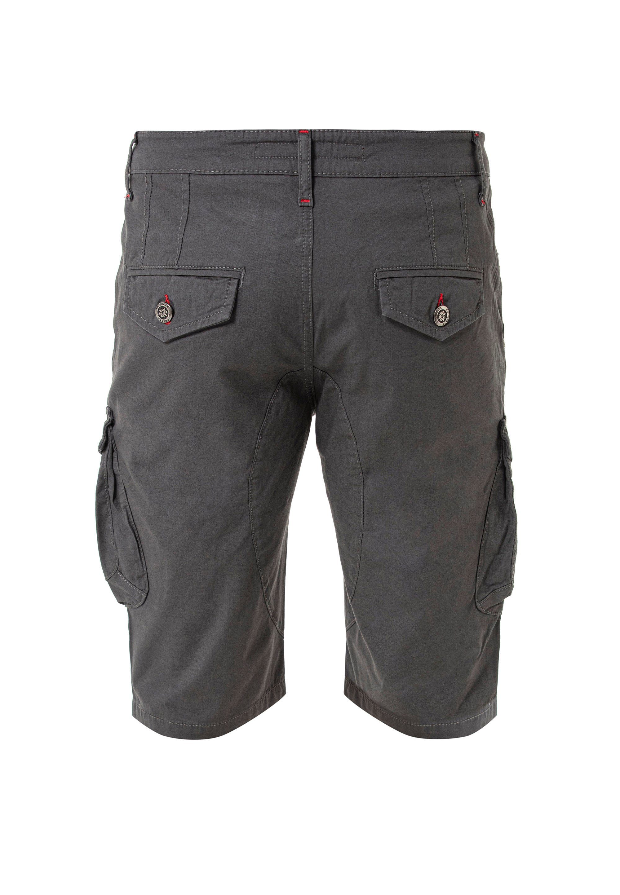 Cipo & Baxx Shorts mit grau Cargotaschen praktischen