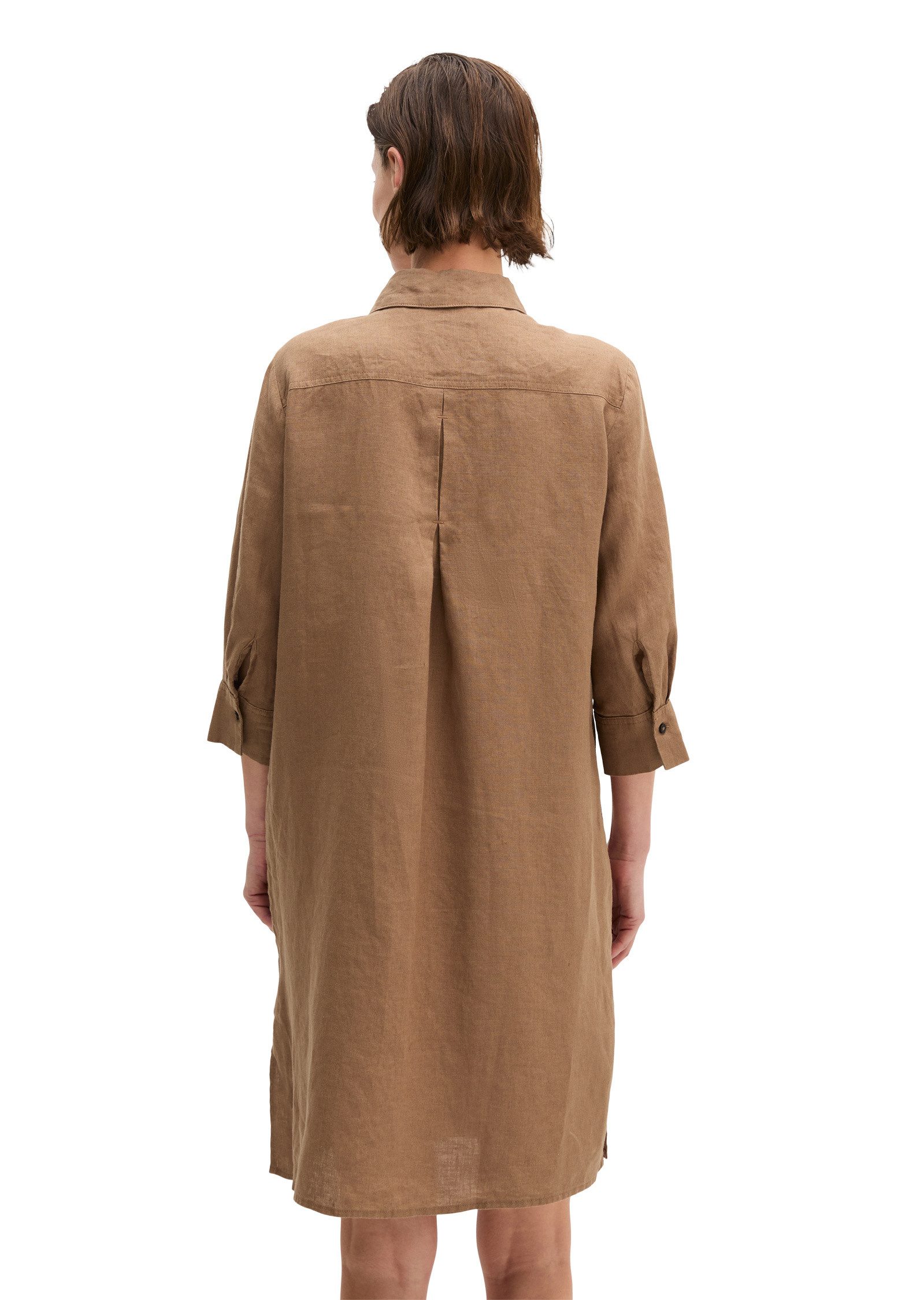 Marc O'Polo Hemdblusenkleid mit nahtfeinem Reißverschluss