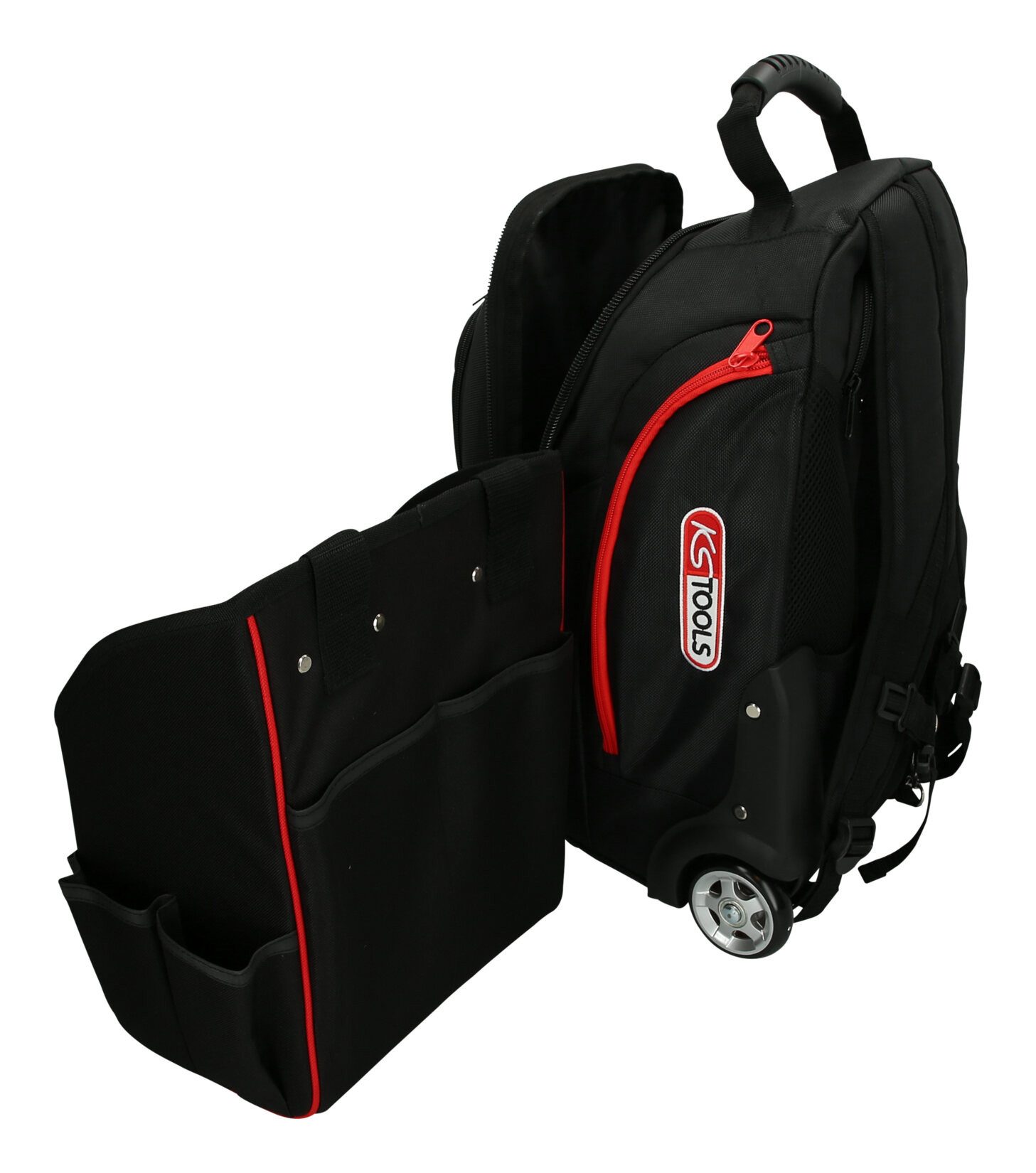 KS Tools Werkzeugtasche, SMARTBACKPACK Rucksack Teleskop-Trolley