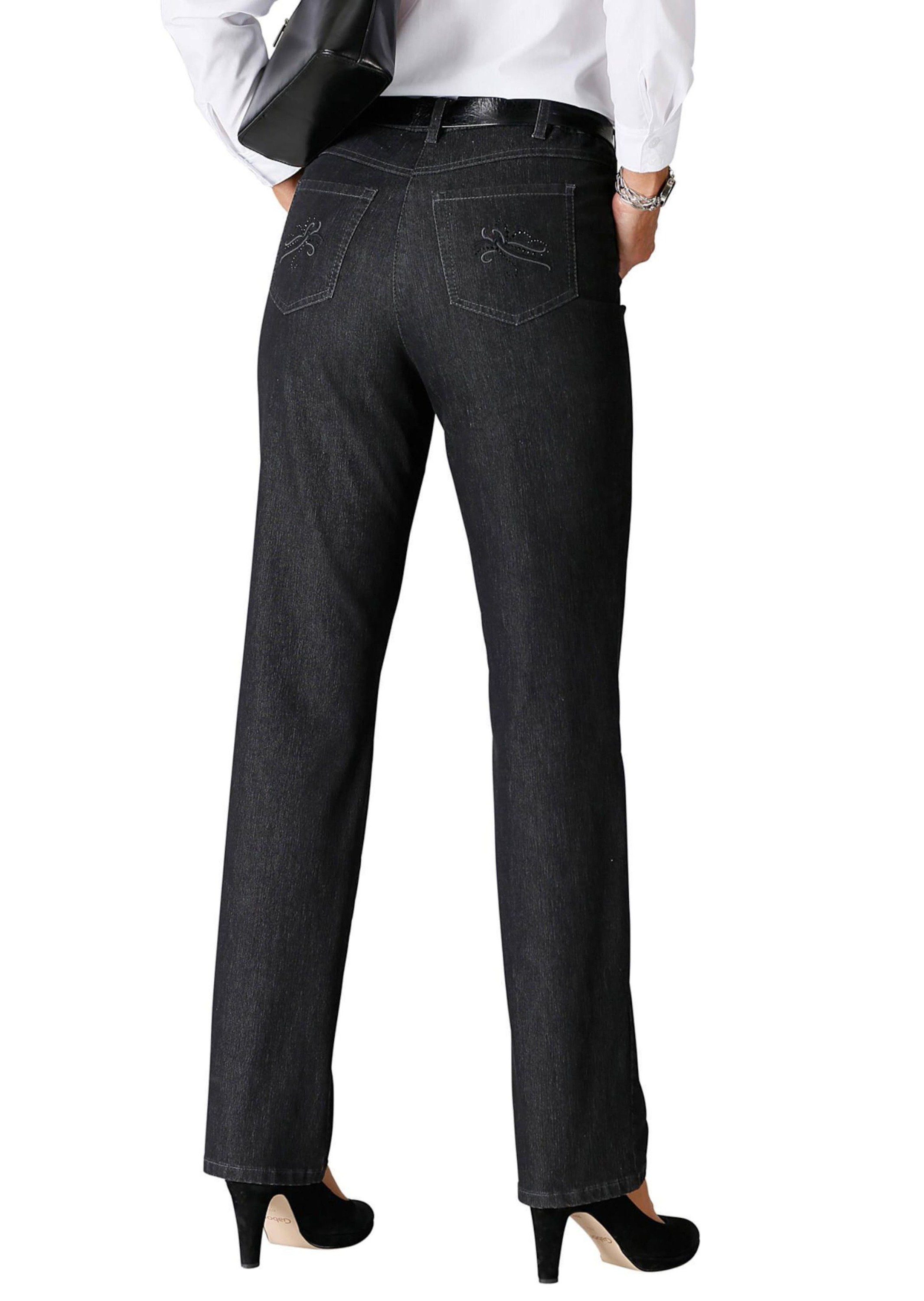 GOLDNER Bequeme Джинсы Edel geschmückte Джинсыhose ANNA