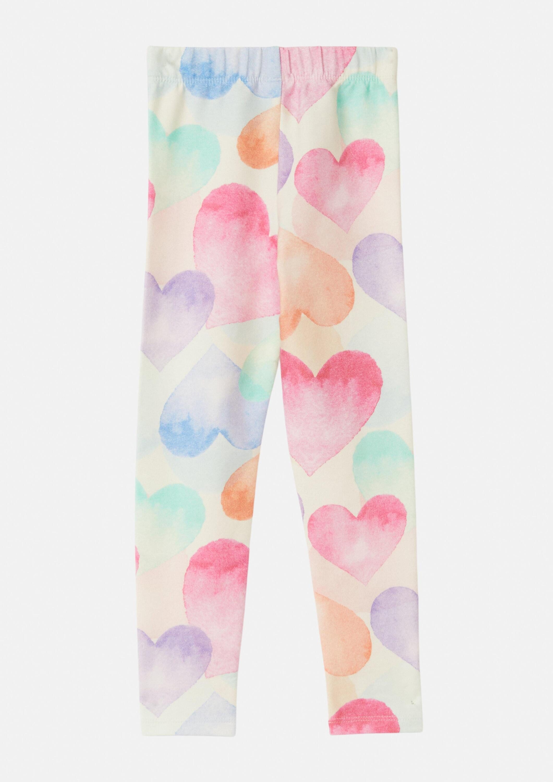 s.Oliver Leggings Leggings Leggins mit All-Over-Print