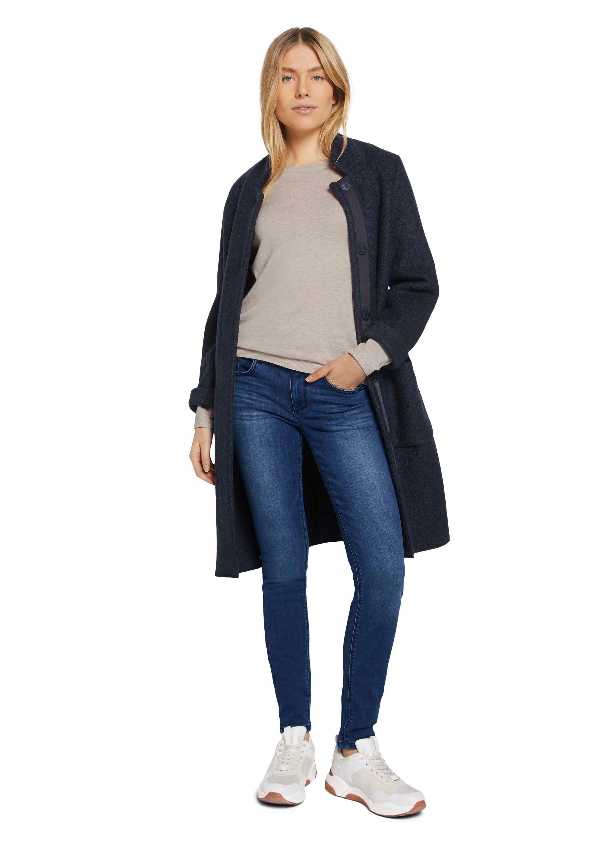 TOM TAILOR Skinny-fit-Jeans Alexa Skinny mit Doppelknopf-Verschluss
