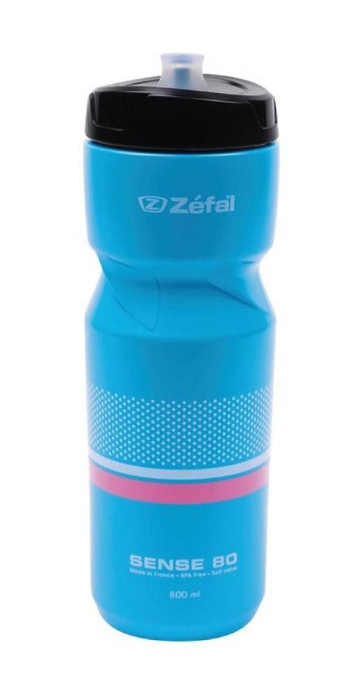 Zefal Trinkflasche Zefal 1x Trinfklaschenhalter WIIZ schwarz mit 1x Zefal Trinkflasche Se
