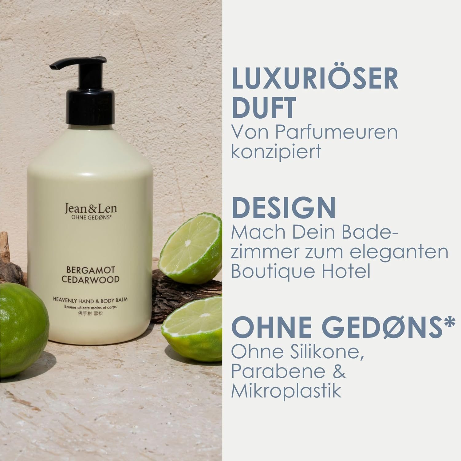 Jean & Len ohne Gedons* Körperbalsam Heavenly Hand- & Body Balm
