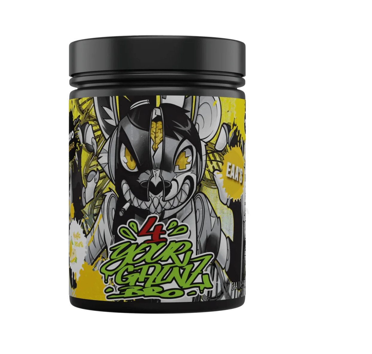 BPS-Pharma BPS Pharma® 4 YOUR GAINZ BRO EAAs 500g Aminosäuren BCAA Pulver, 1 er Packung à 500 g, zuckerfrei, vegan