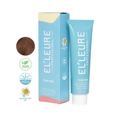 Elleure Haarfarbe Elleure Teinture 6.4 Dunkel Kupferblond 100ml