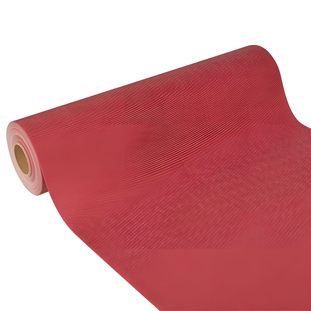 PAPSTAR Tischläufer stoffähnlich Vlies soft selection plus 24 m x 40 cm bordeaux