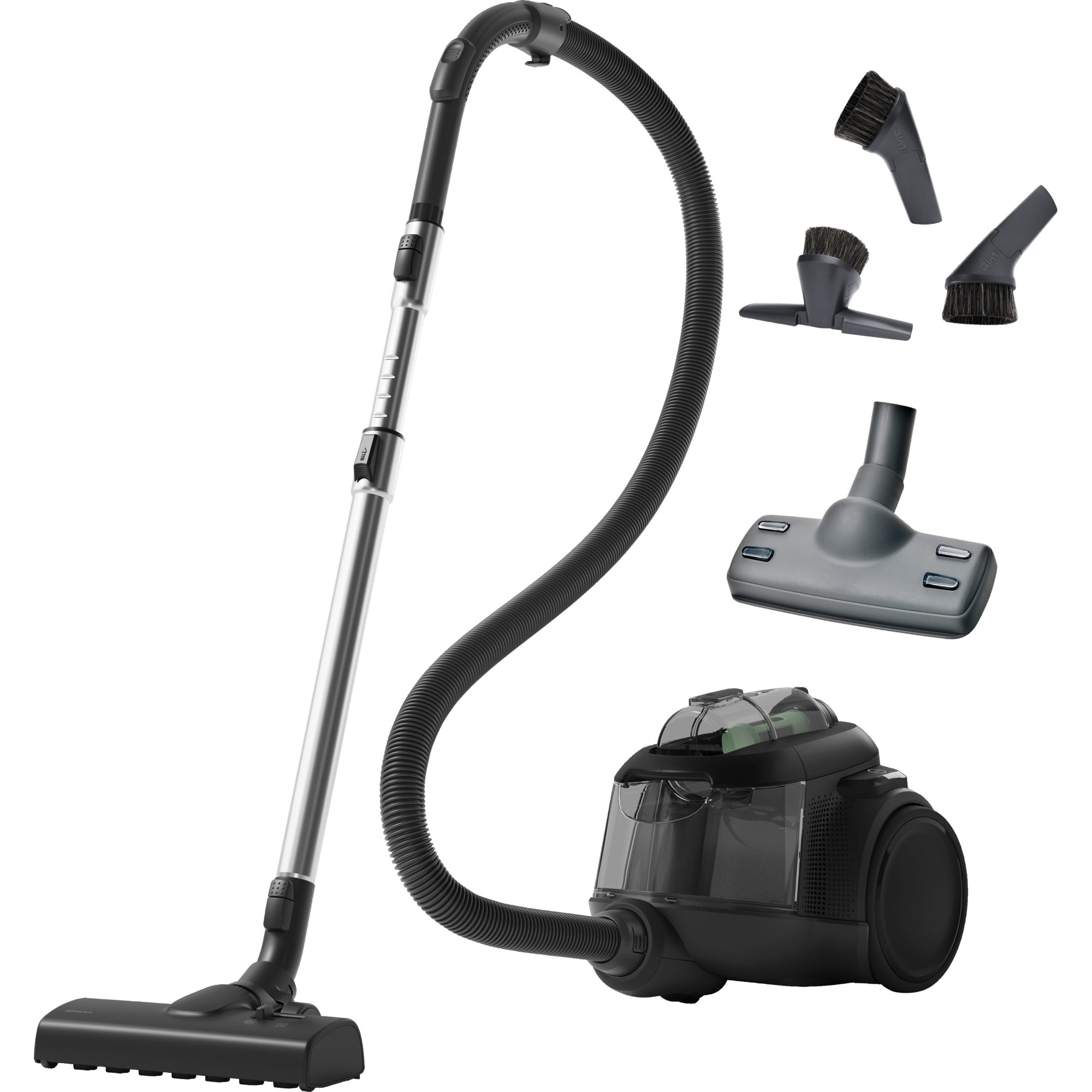 AEG Bodenstaubsauger AEG AL61A2EPP CLEAN 6000, Kompakter, kraftvoller Bodenstaubsauger mit langlebigem Filter