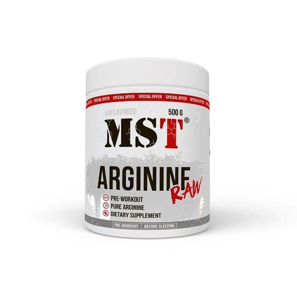 MST Nutrition MST - Arginine RAW 500g Pulver, 500.0 g