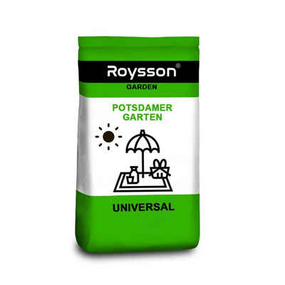 Roysson Garden Grasimplantat Garten Rasensamen Grassamen Rasensaat Potsdamer Gras 10 kg UNIVERSAL