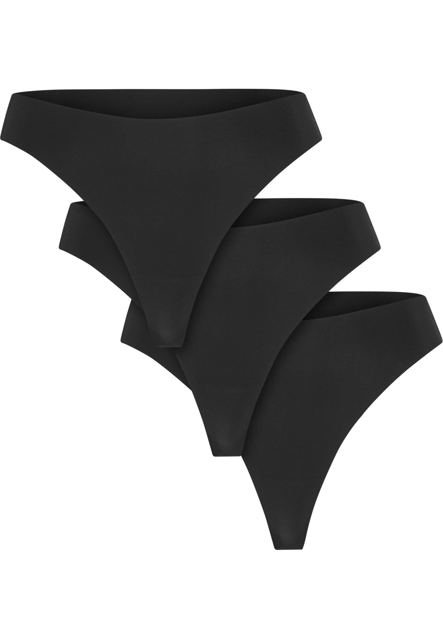 Panty Urban Classics Ladies Lasercut Tanga 3-Pack