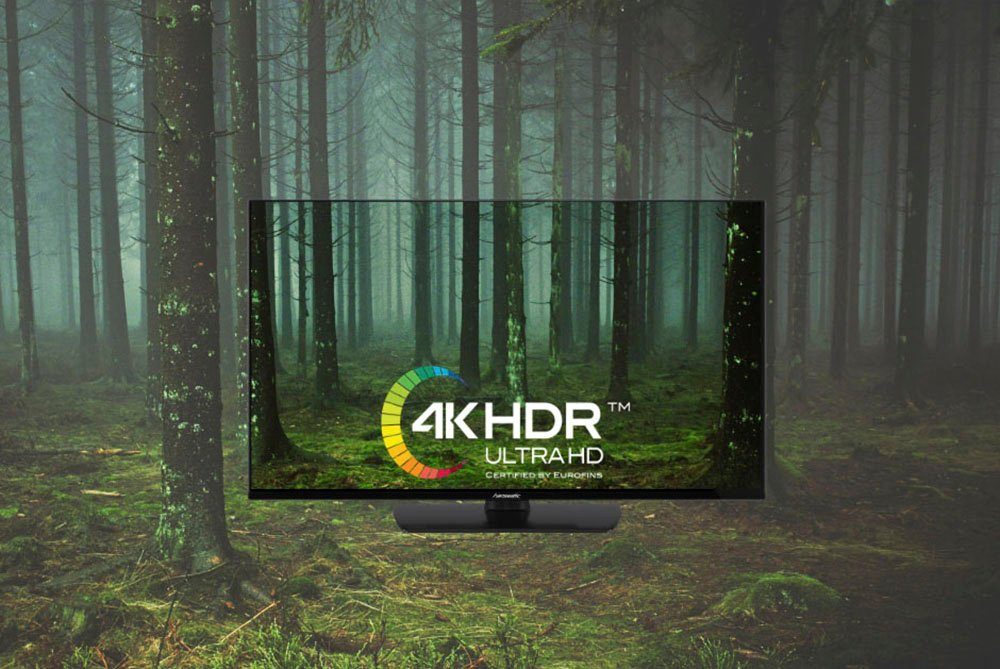 HD, cm/50 Hanseatic Android (126 4K Zoll, TV, LED-Fernseher Ultra Smart-TV) 50U800UDS
