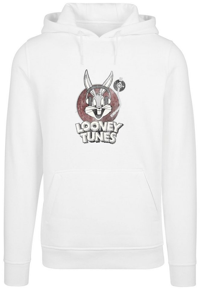 F4NT4STIC Sweatshirt Hoodie 'Looney Tunes Bugs Bunny' Herren,Premium Merch ,Slim-Fit,Kapuzenpullover,Bedruckt, Verstellbare Kapuze und geräumige  Kängurutasche