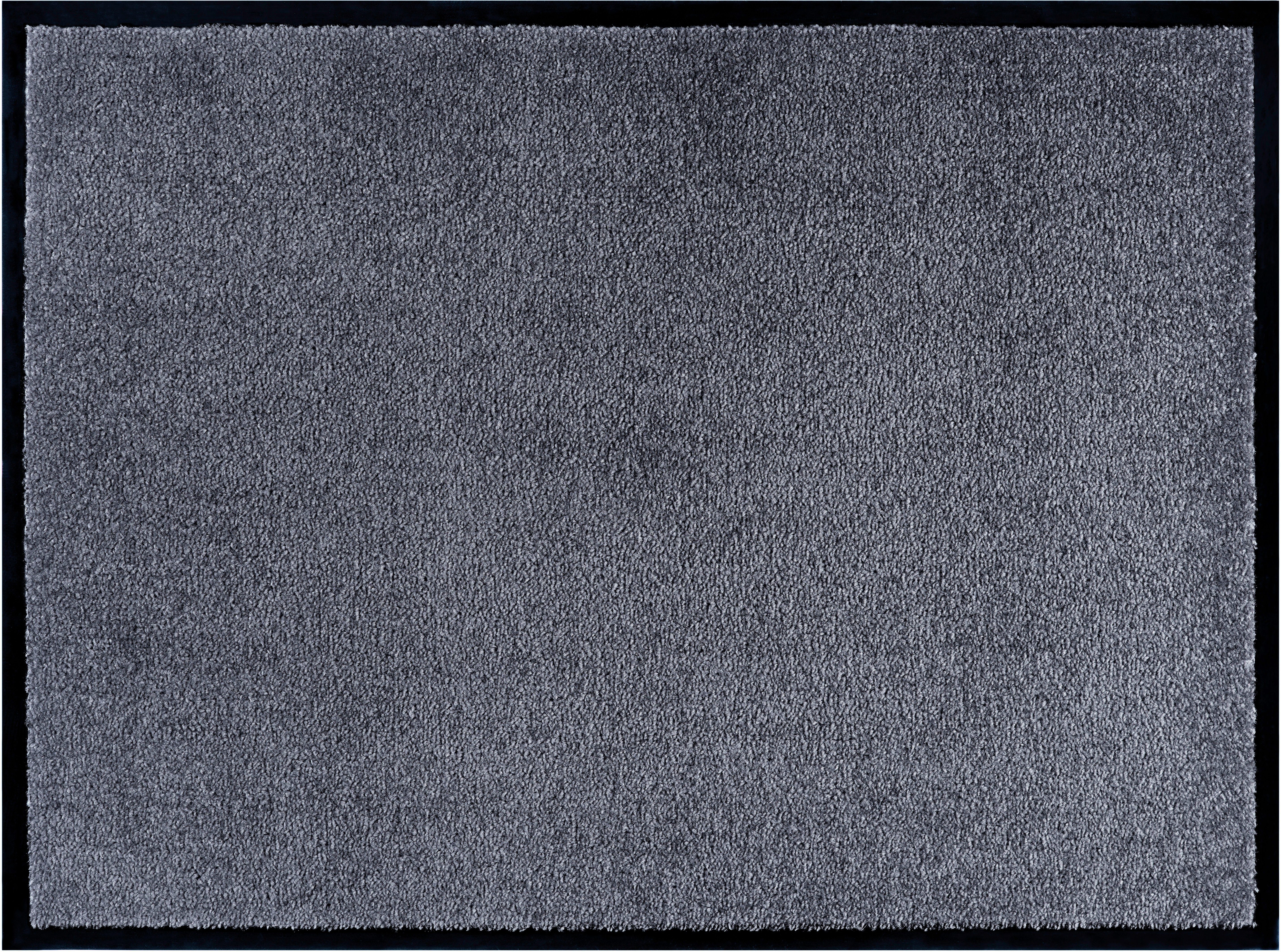 Fußmatte Triton, Home affaire, rechteckig, Höhe: 7 mm, waschbar, Uni-Farben-Design, rutschfest, robust, pflegeleicht grau