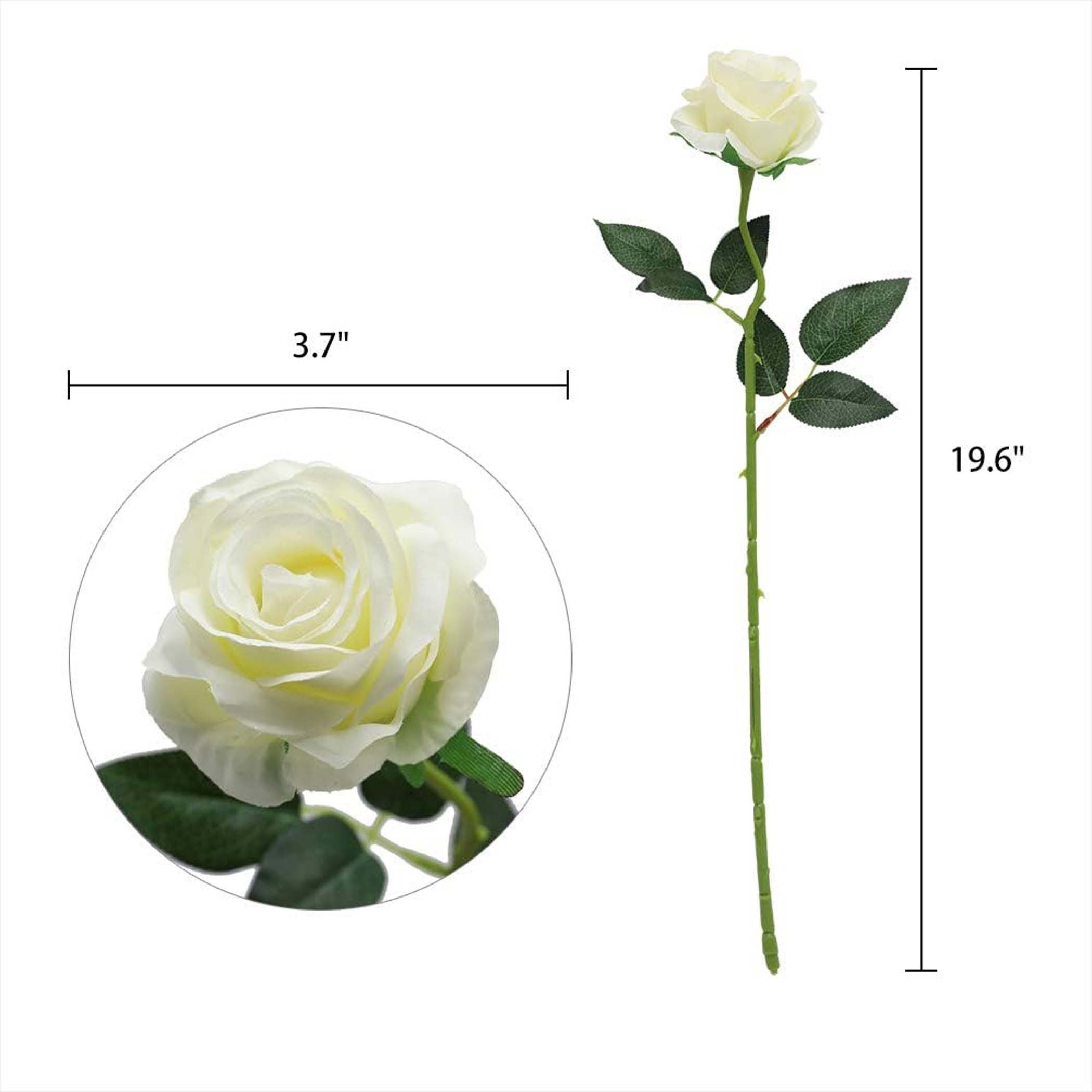 Kunstblumenstrauß künstliche Seidenrose Blume für Hochzeit günstig online kaufen