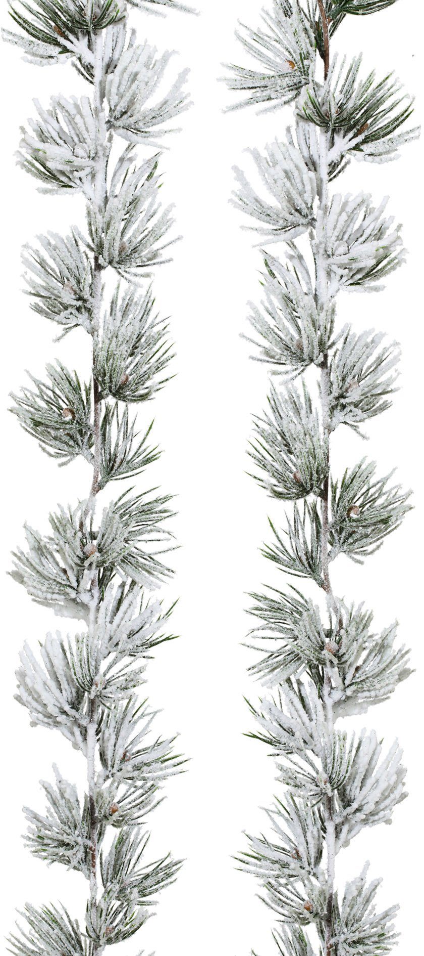 Winterliche Kunstpflanze Jilien, Weihnachtsdeko, Weihnachtsgirlande Kiefer, günstig online kaufen
