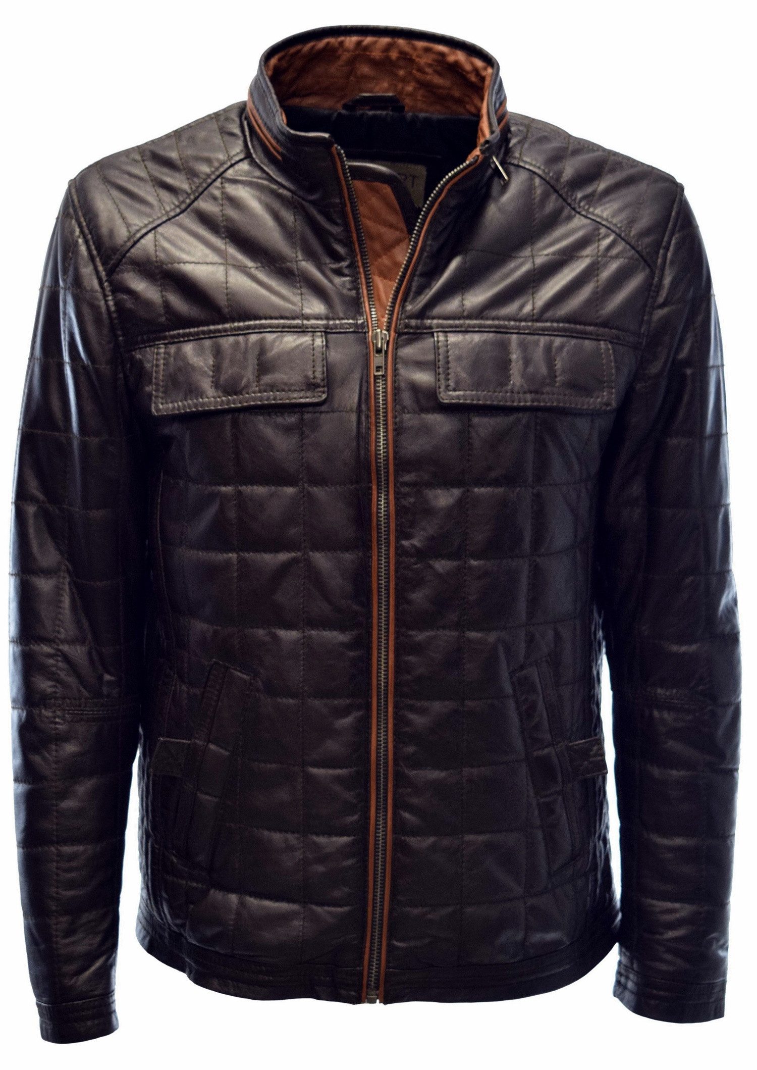 Zimmert Leather Lederjacke Logan washed Lammnappa, günstig online kaufen