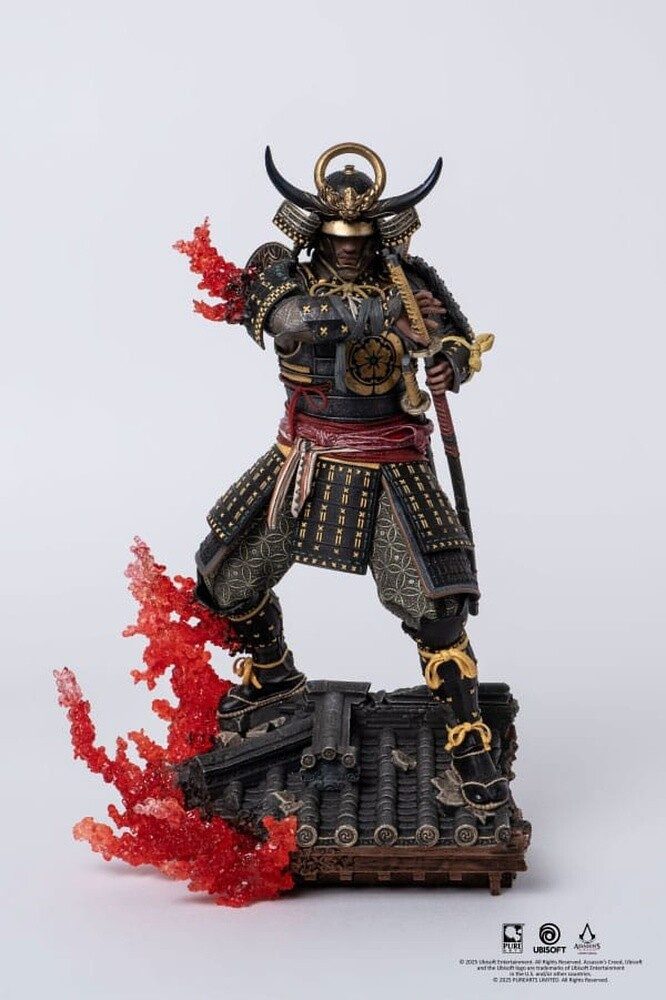 Pure Arts Merchandise-Figur Assassins Creed Animus Yasuke 1/8 Statue 28 cm