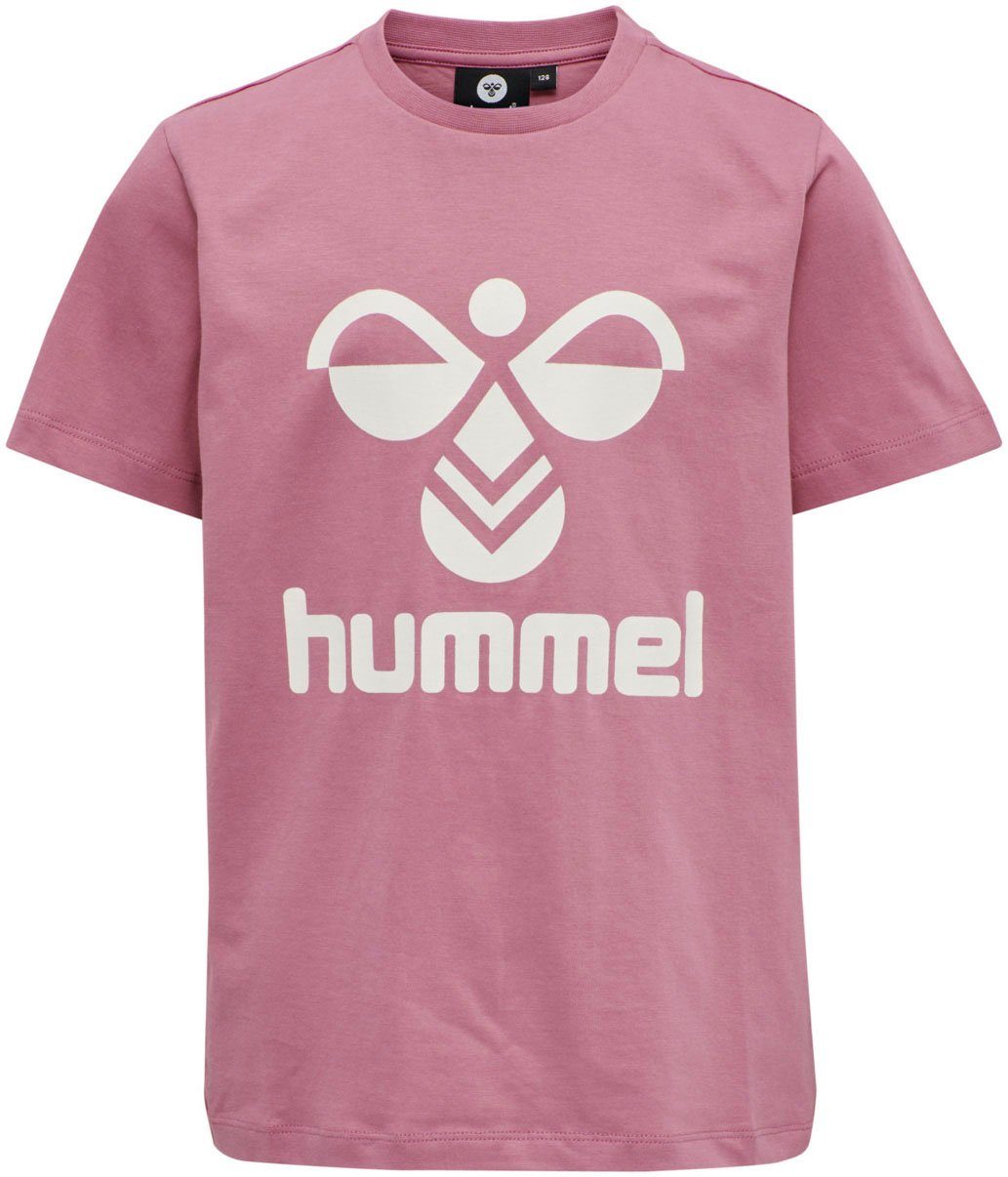 hummel T-Shirt für HMLTRES heather (1-tlg) Kinder T-SHIRT Short Sleeve - rose