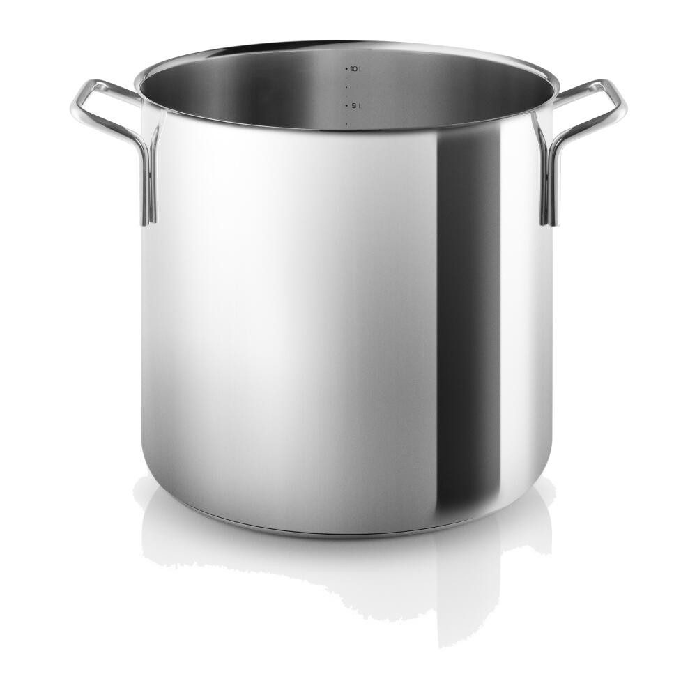 Eva Solo Kochtopf Stainless Steel 10 L, Aluminium, Edelstahl