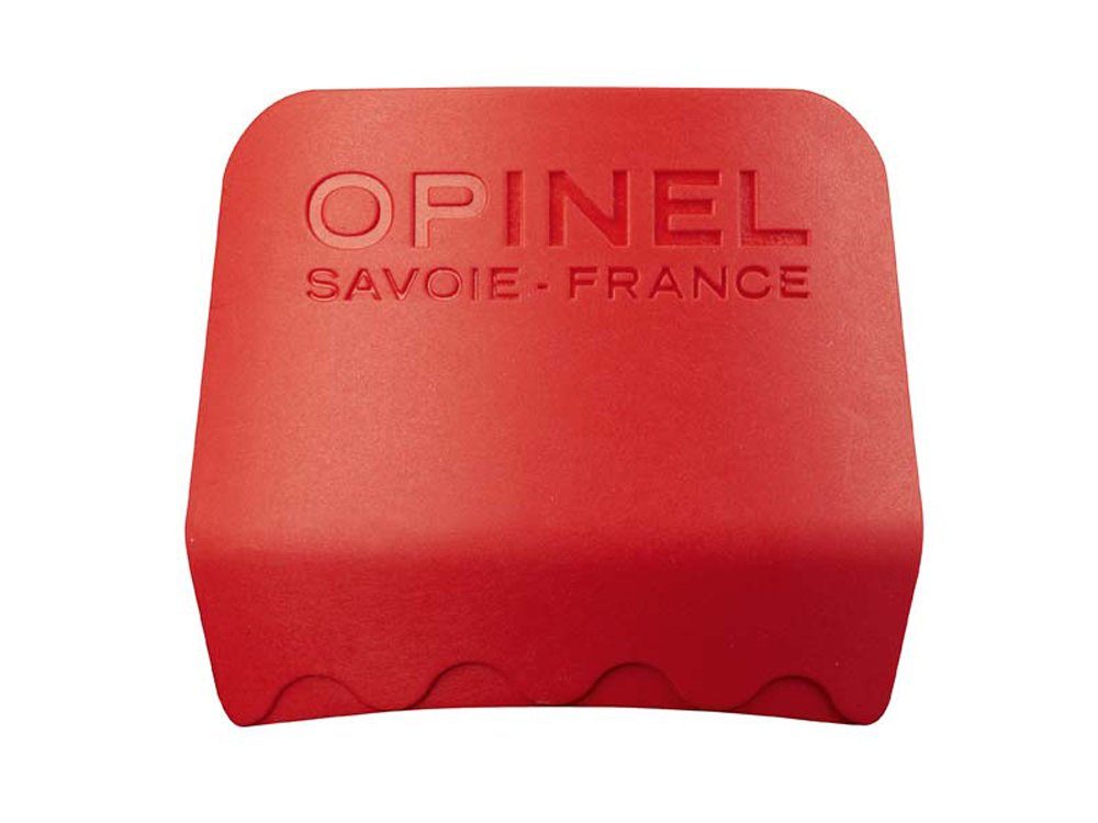 Opinel Messer-Set in den Farben rot, grün und dunkelblau erhältlich (Kochmesser + Sparschäler + Kunststoff-Schneidhilfe), Opinel Le Petit Chef, 3-teiliges Kinder Küchenmesser-Set