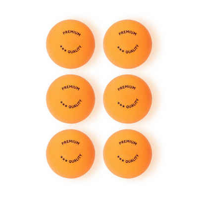 kamelshopping Tischtennisball Tischtennisbälle in 3 Sterne Qualität, ca. Ø 40mm, weiß oder orange, ABS-Kunststoff