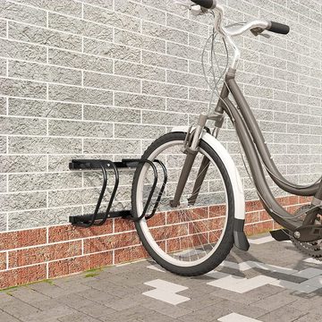Woltu Fahrradständer (1-St), Fahrradhalterung auf dem Boden Aufstellständer