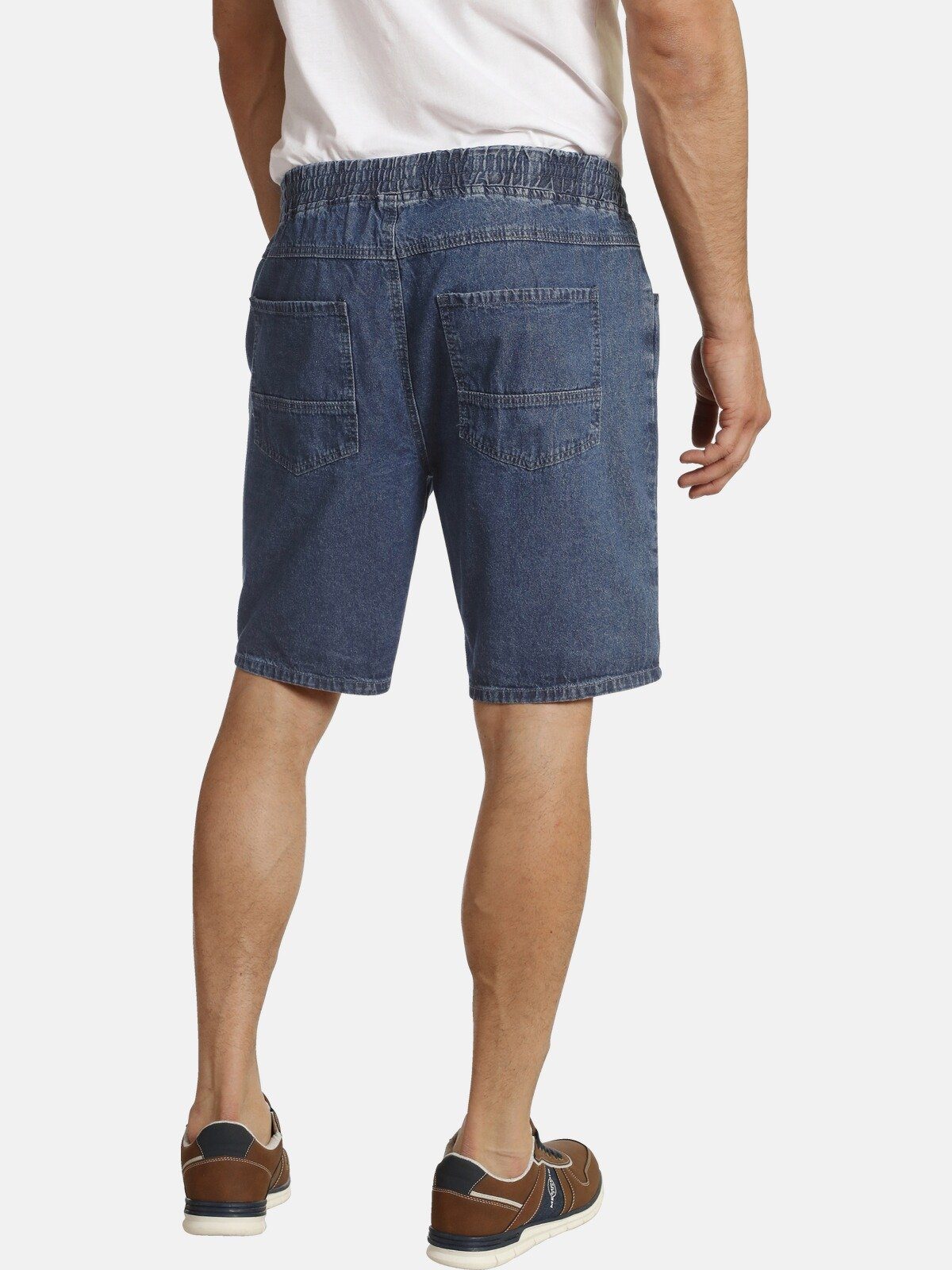 Jan Vanderstorm Bermudas FILEMON sommerliche Denim-Qualität günstig online kaufen