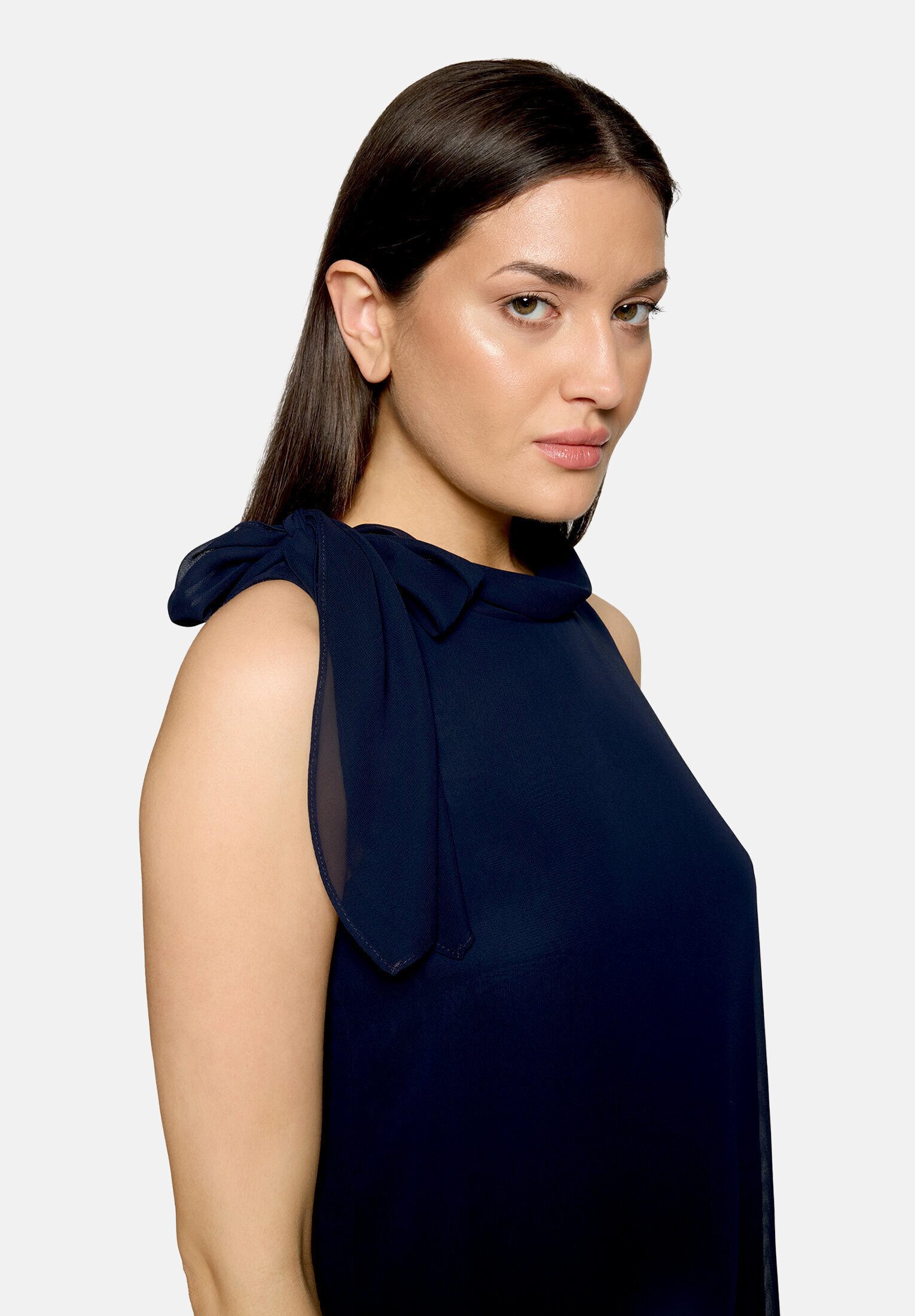 Vera Mont Cocktailkleid Damen ohne Arm Schluppe
