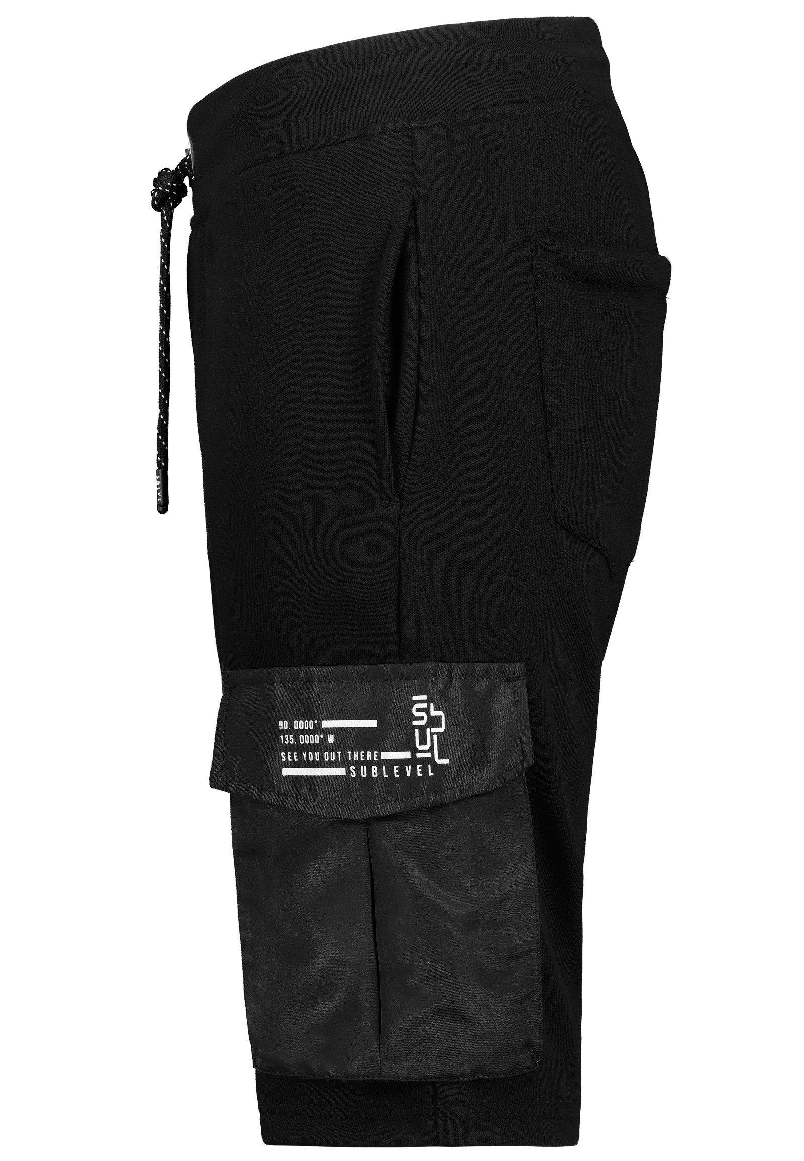 SUBLEVEL Bermudas Herren Sweat Short kurze Hose Bermuda Knielang Short Somm günstig online kaufen