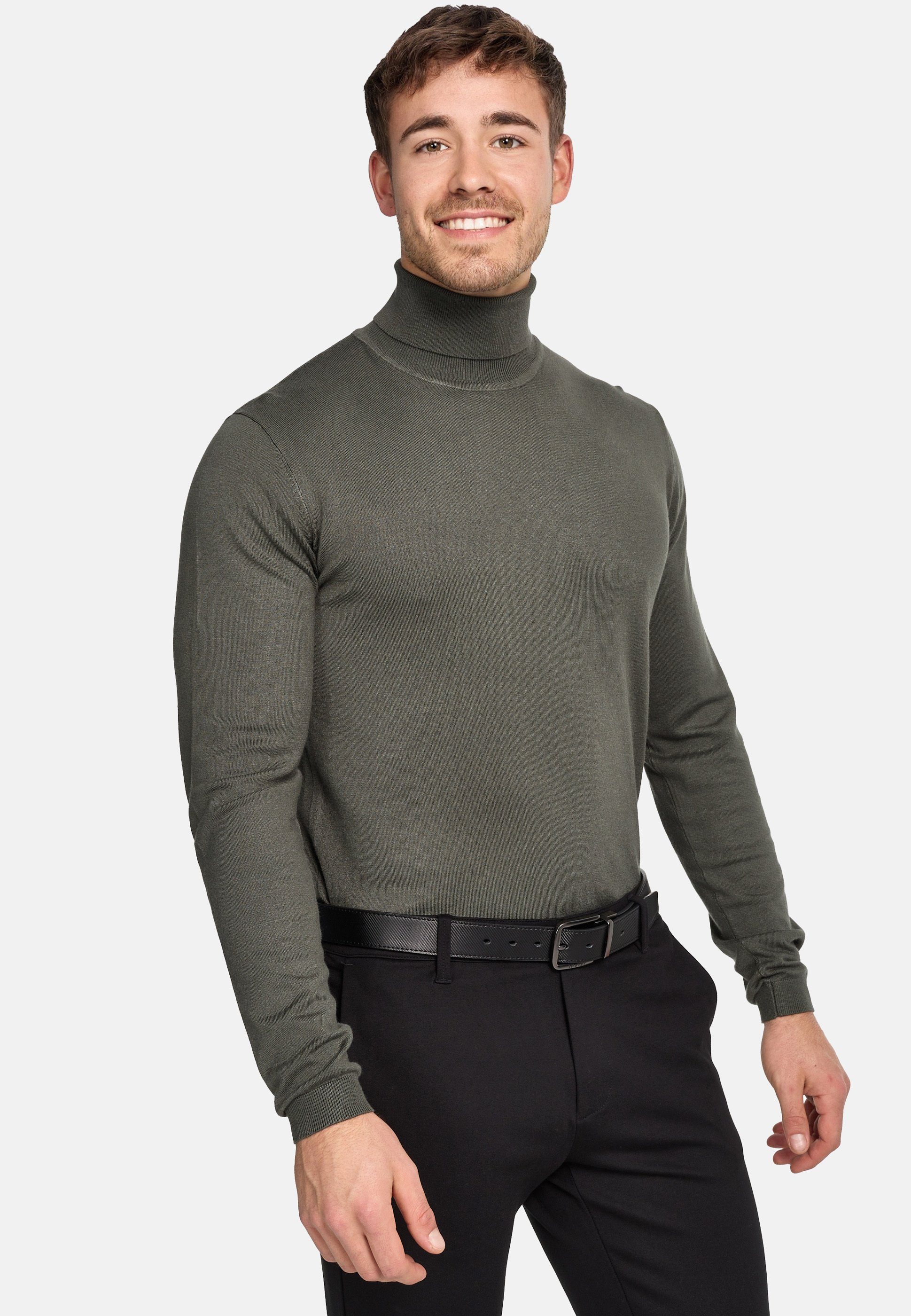 Jeff Strickpullover Malcolm Feinstrickpullover mit Rollkragen günstig online kaufen