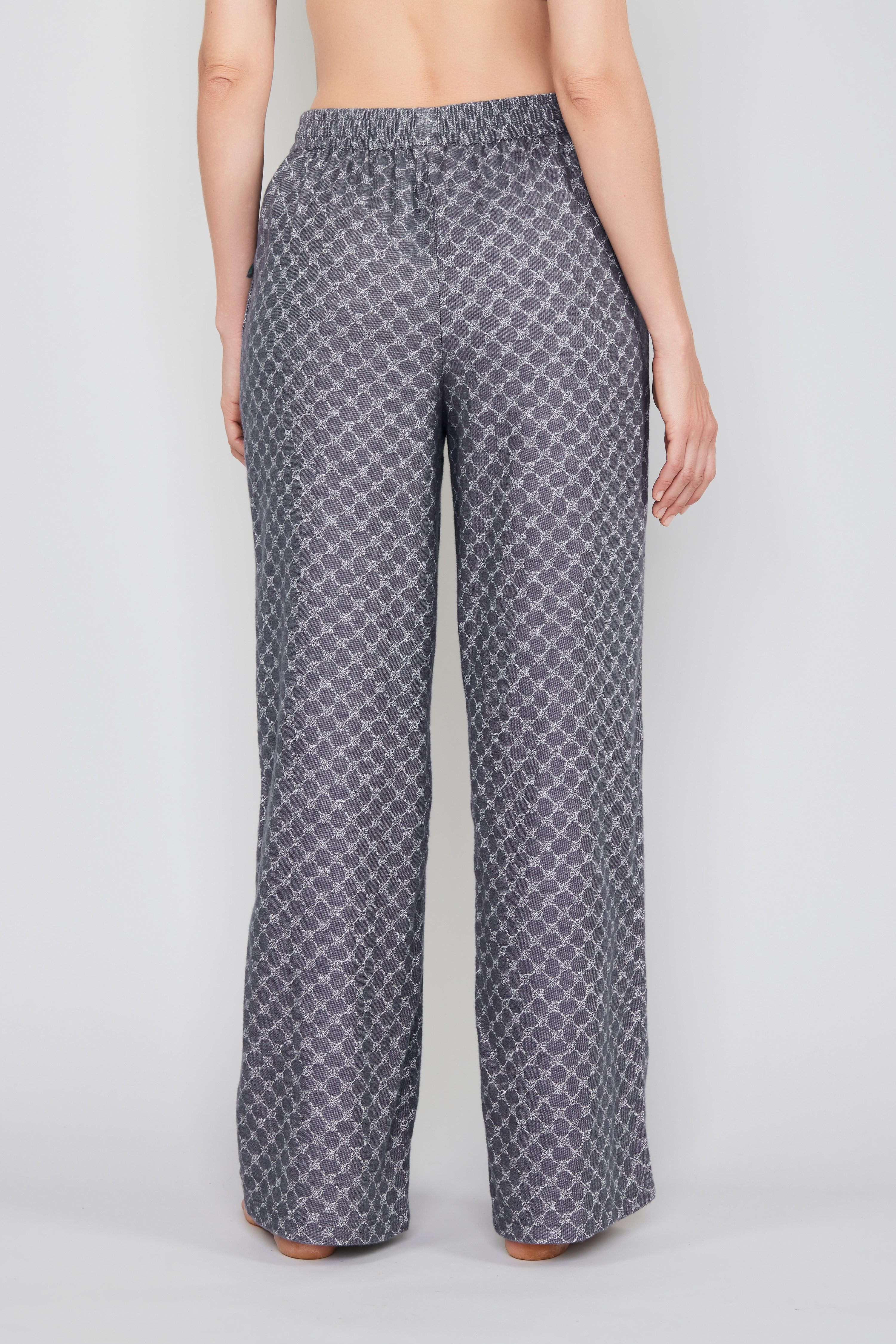 JOOP! Pyjamahose Relax allover Cornflower-Print
