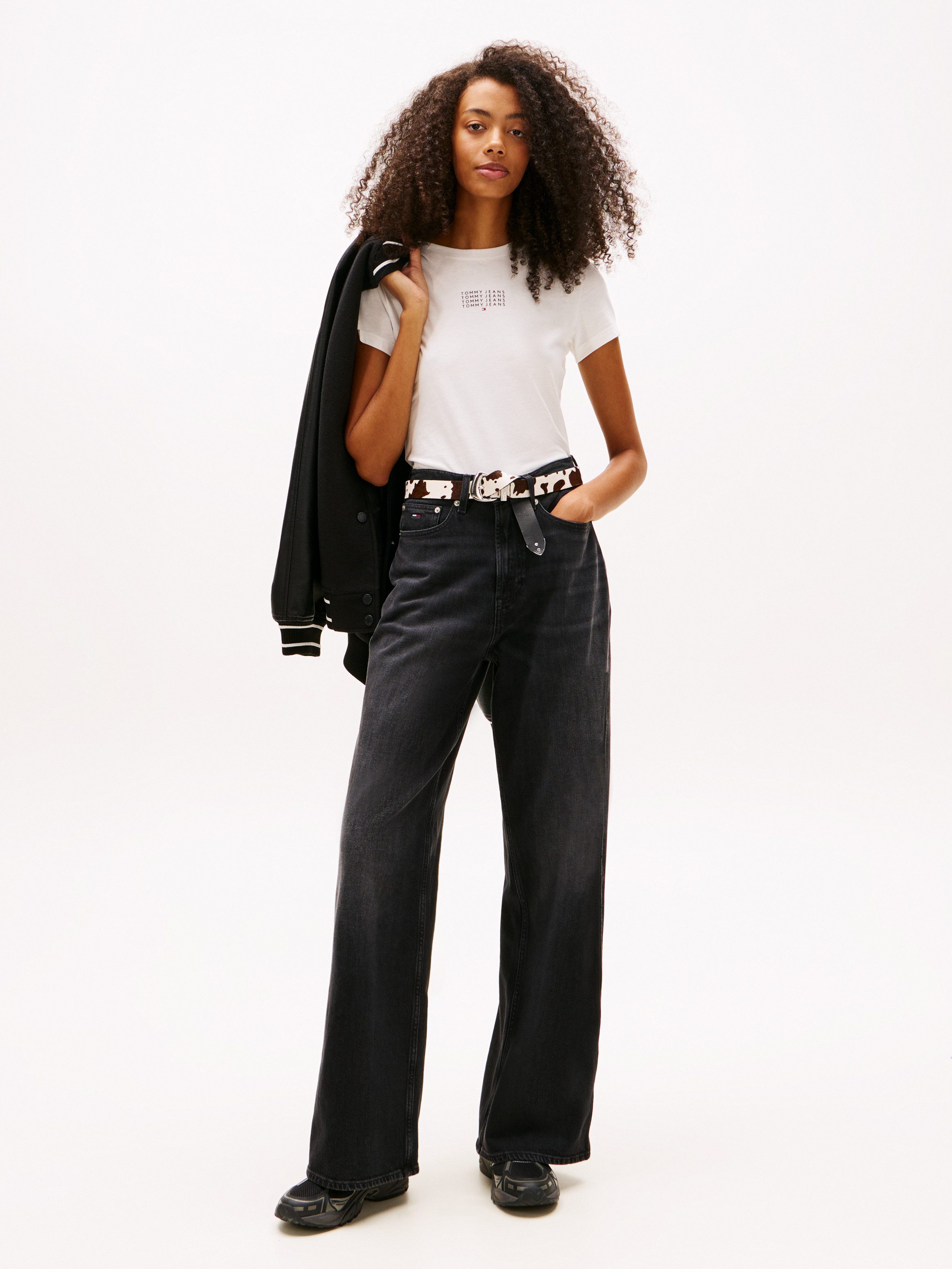 Tommy Jeans Loose-fit-Jeans CLAIRE HR WD