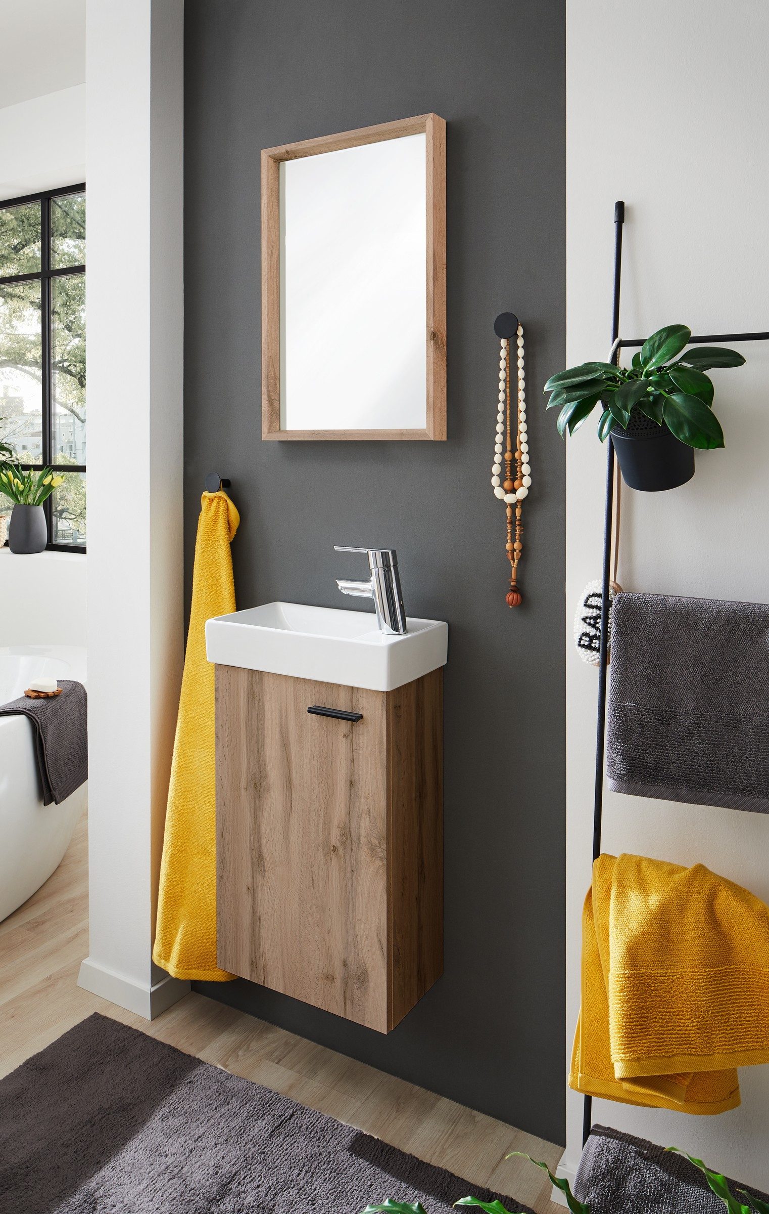 PREISBRECHER Badezimmer-Set Amy, 41 x 165 x 23 cm (B/H/T)