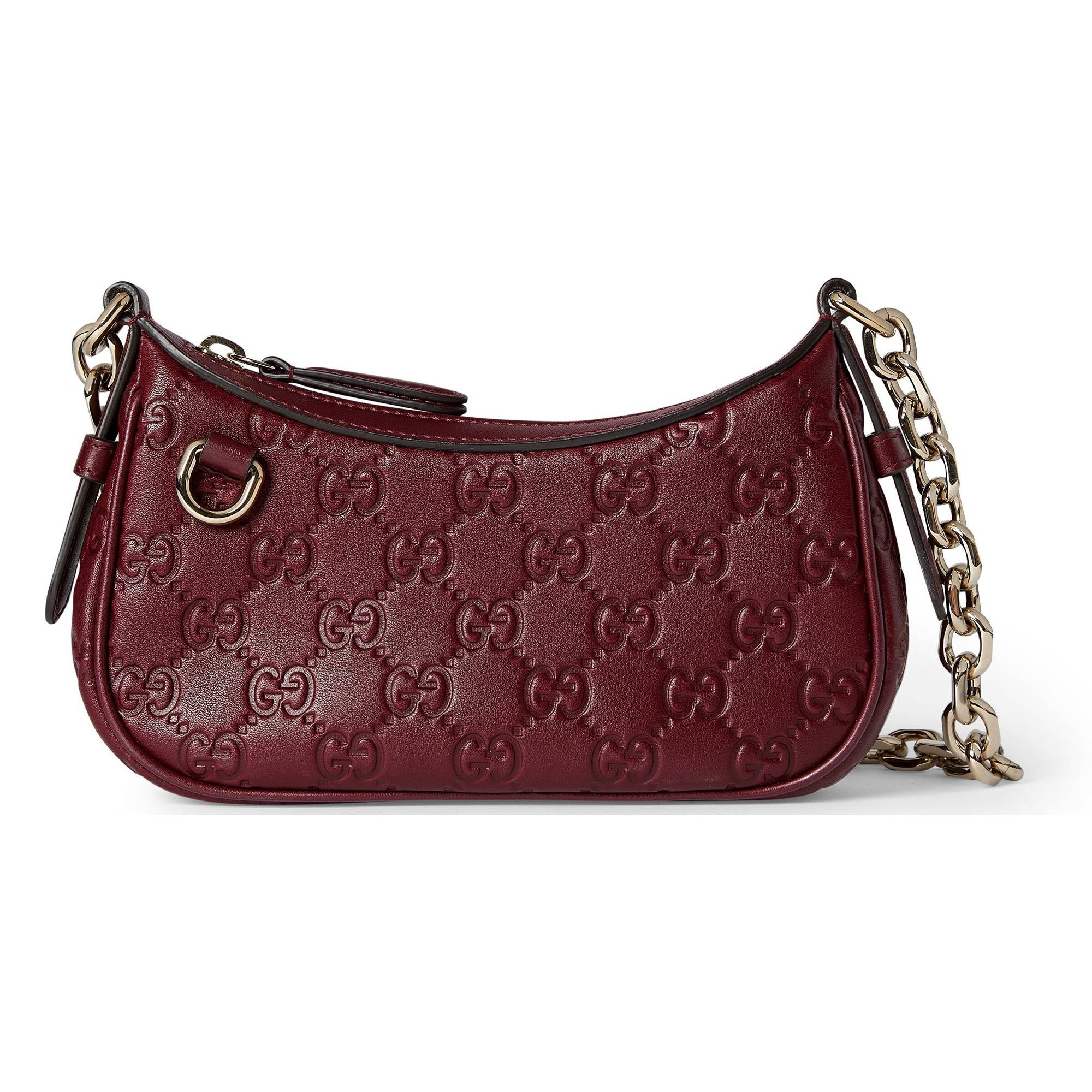 GUCCI Schultertasche GG Emblem Mini Shoulder Bag