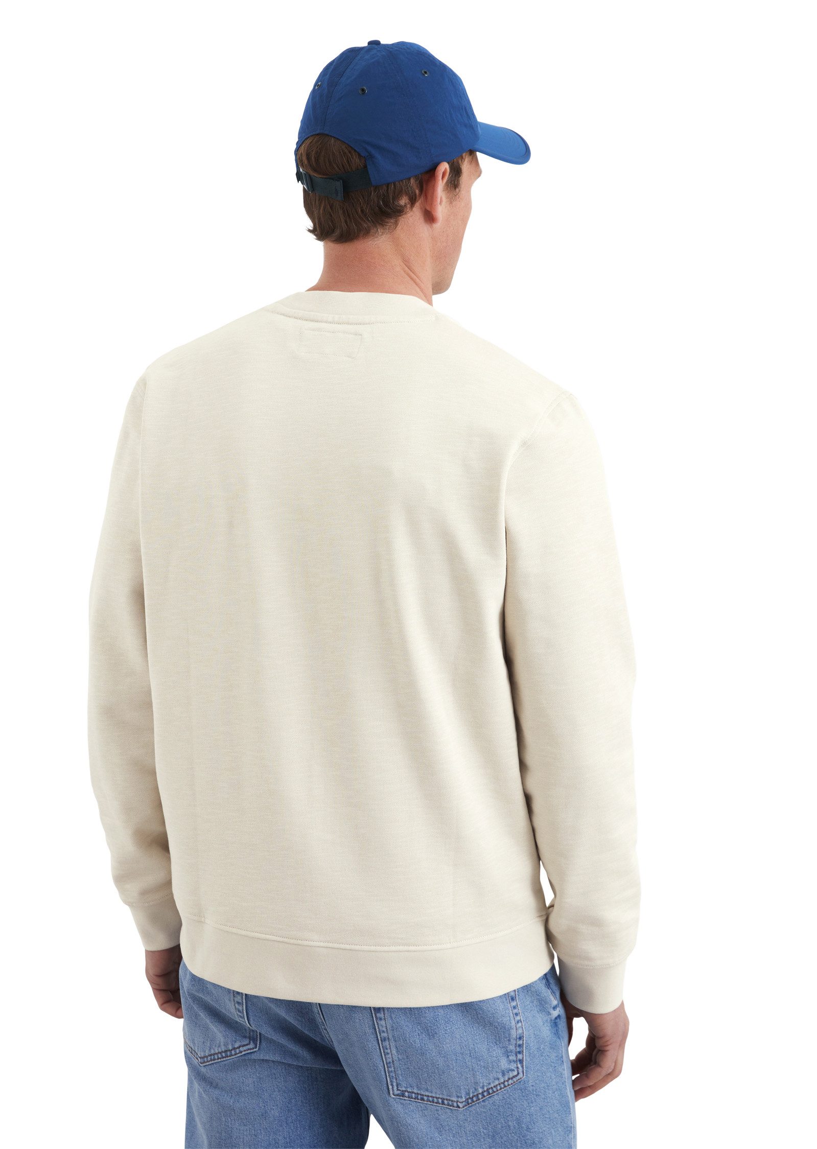 Marc O'Polo Sweatshirt mit leicht unregelmäßiger günstig online kaufen