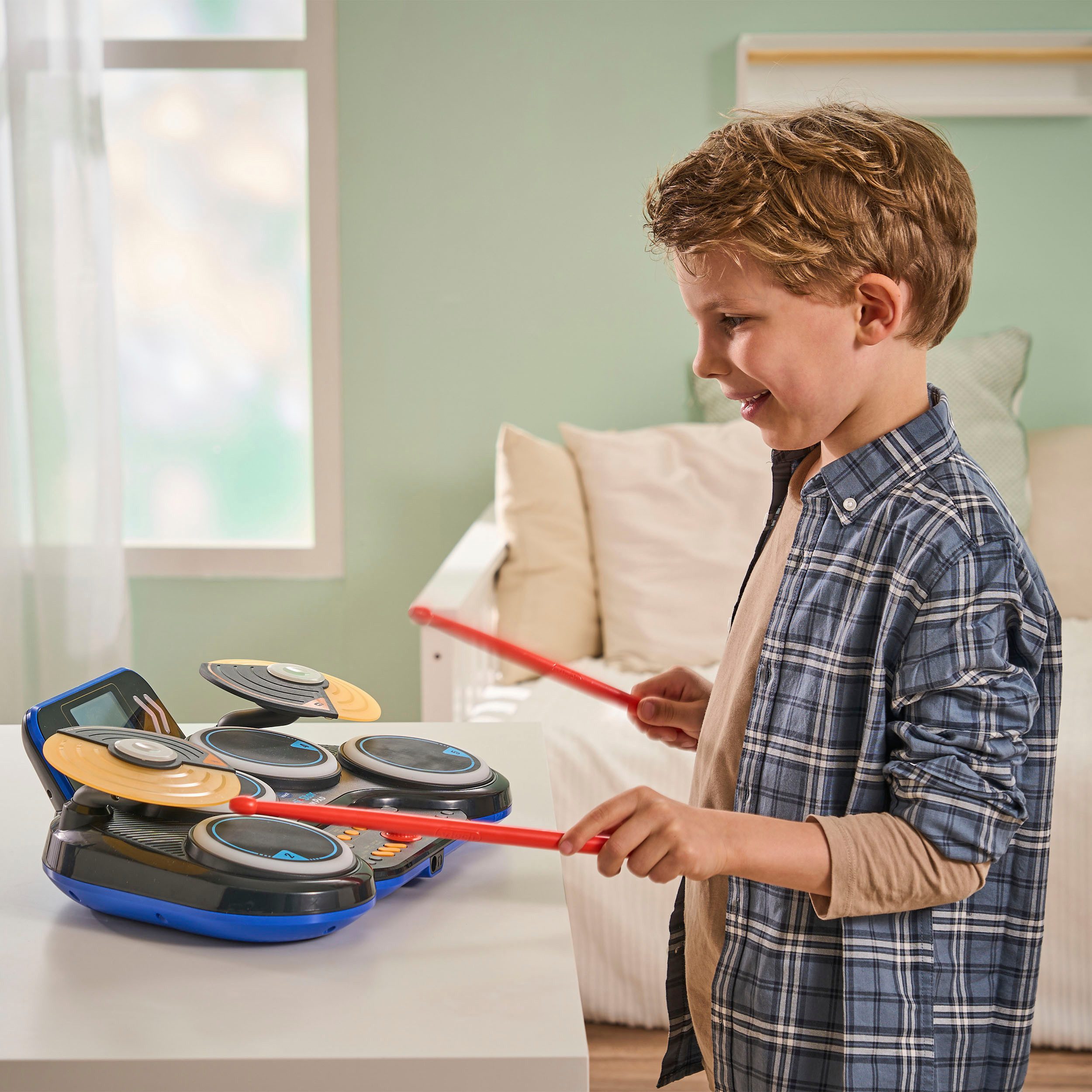 Vtech® Spielzeug-Musikinstrument Kidi DJ Drums, mit Bluetooth-Funktion