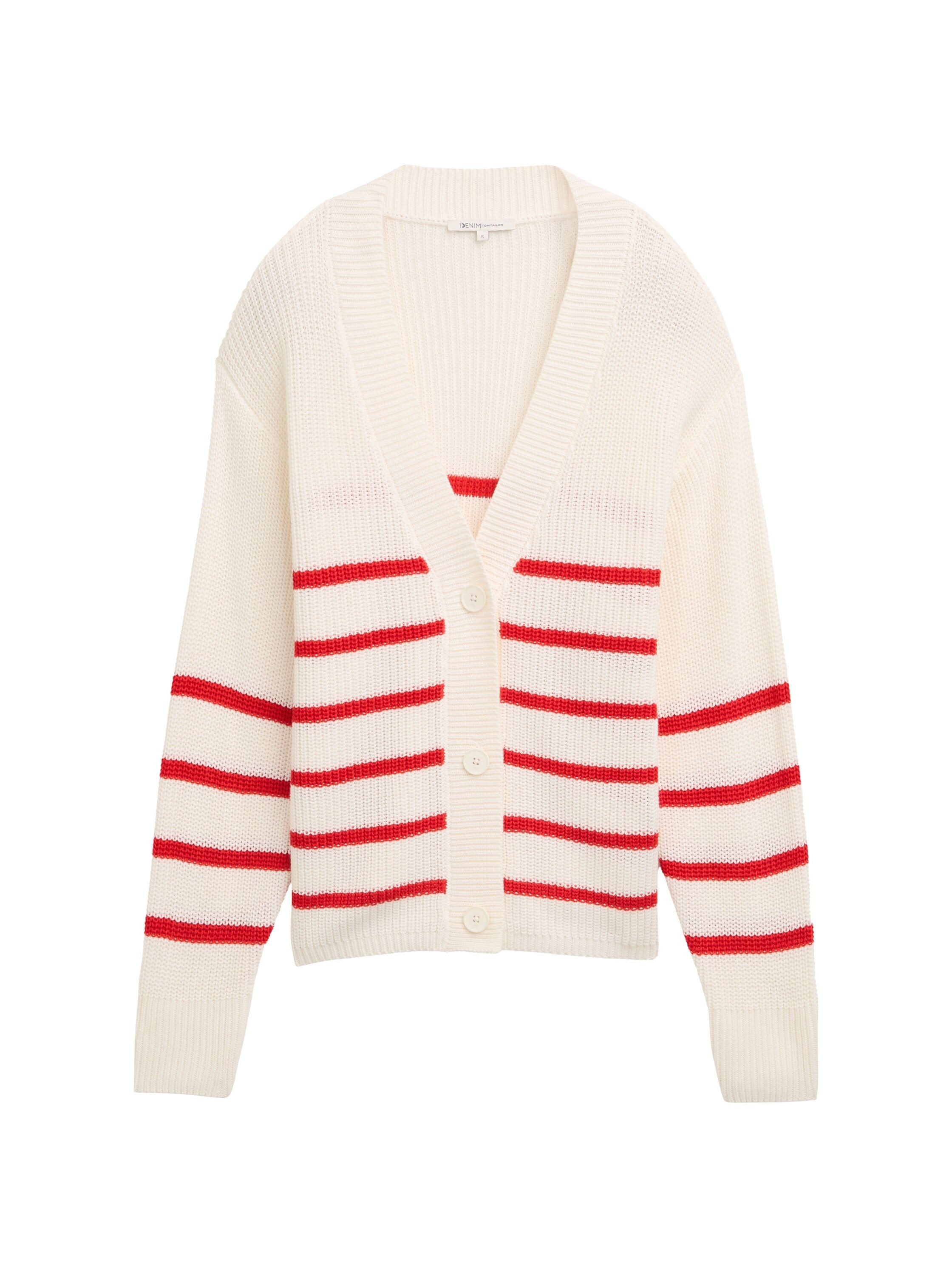 placed white red stripe