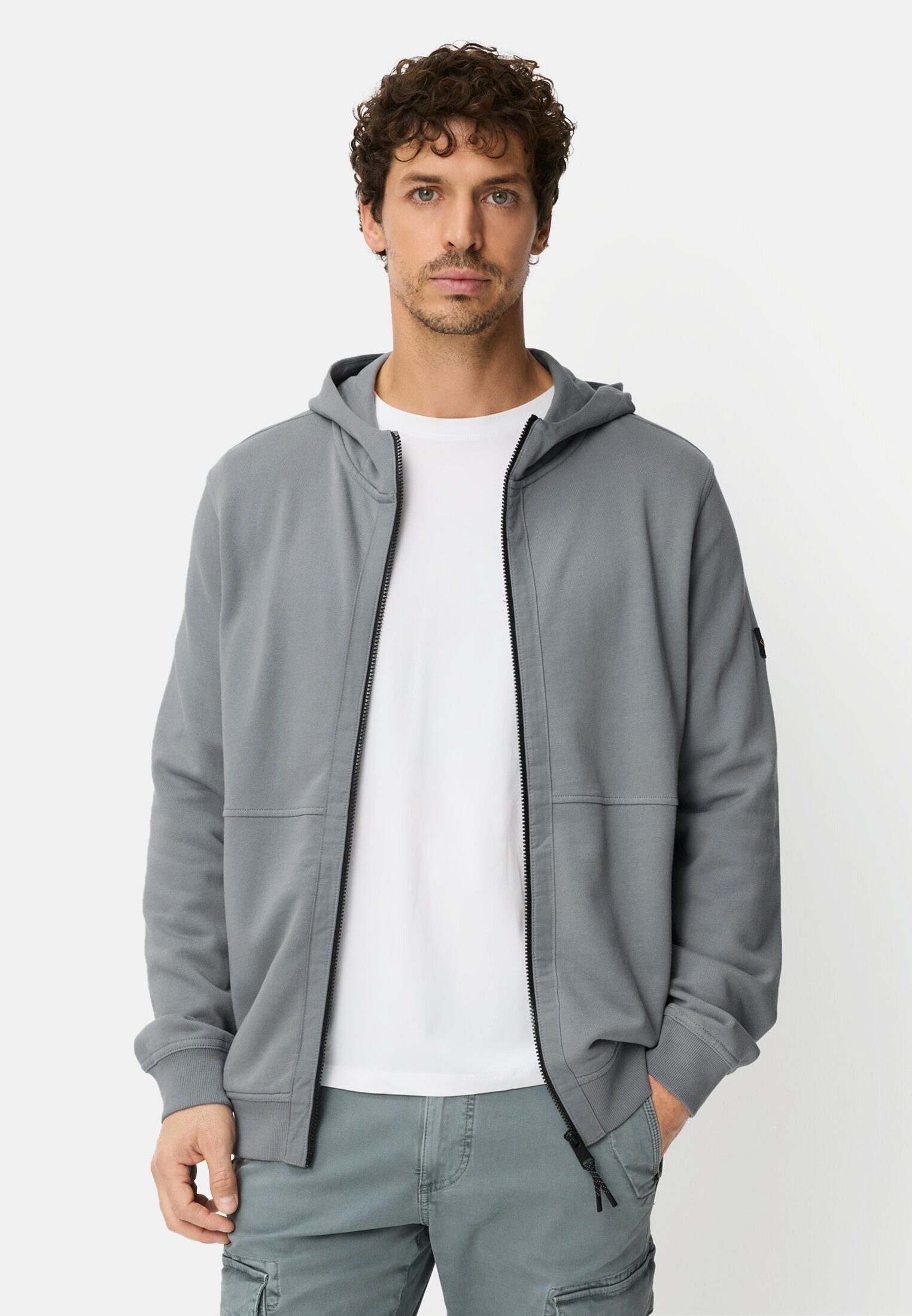 camel active Sweatjacke Sweatjacke mit Taschen Langarm günstig online kaufen