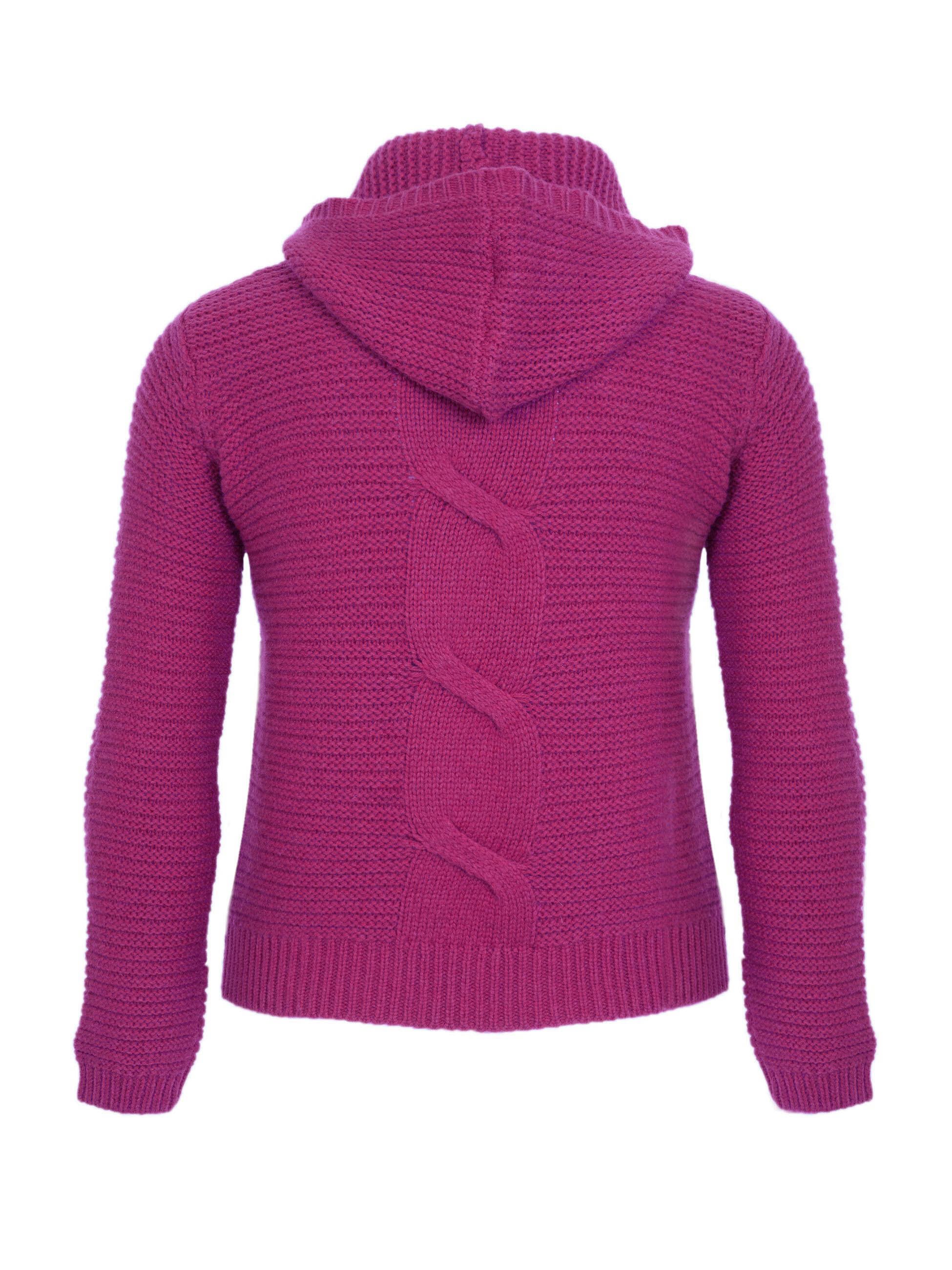 Schietwetter Kapuzenstrickjacke Damen Strickjacke "Svea" (1-tlg) günstig online kaufen